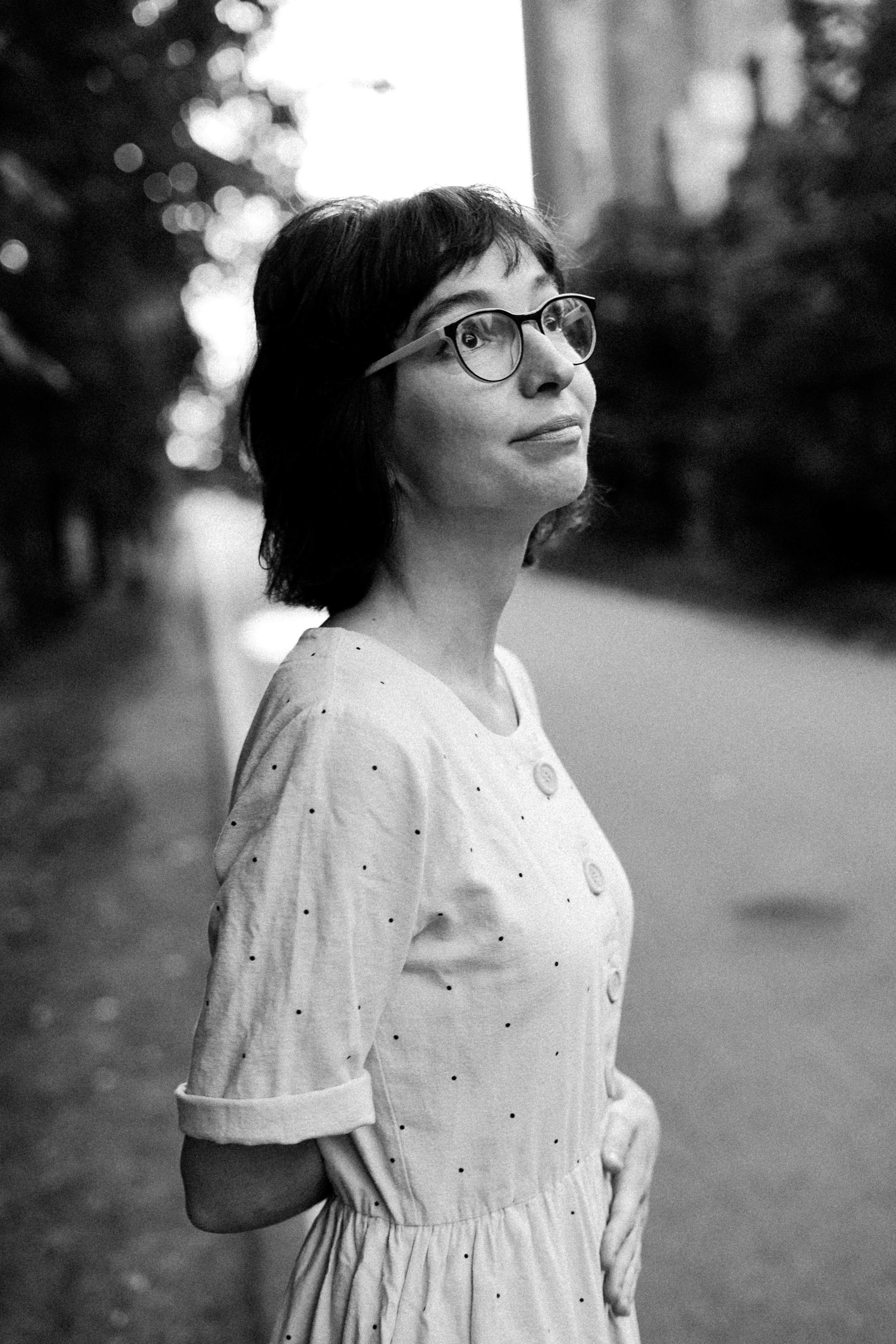 Maria, the bicycle and the end of summer. Photographer and videographer Valeria Lisauske