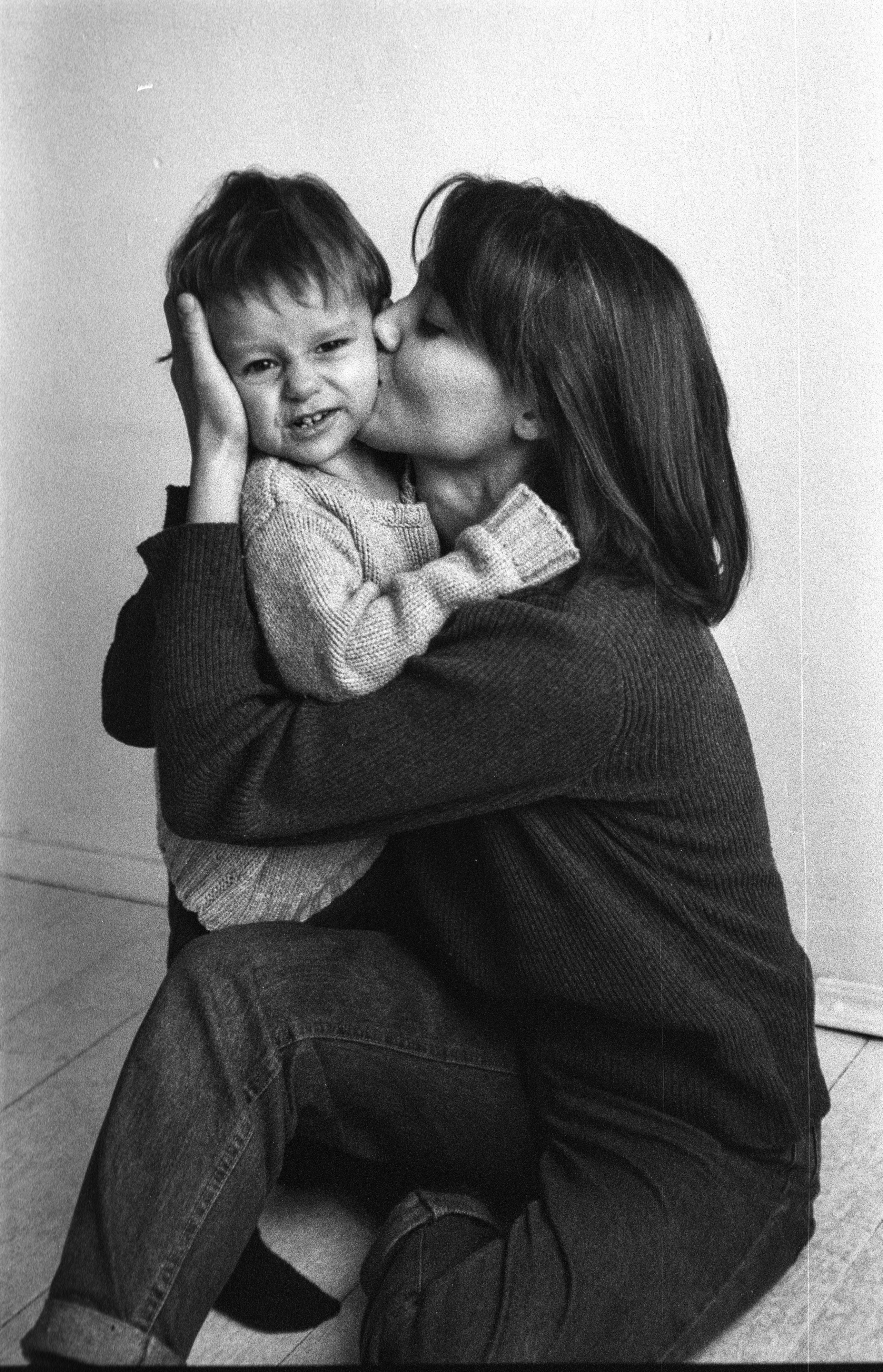 Maria and Danila in the studio. Photographer and videographer Valeria Lisauske