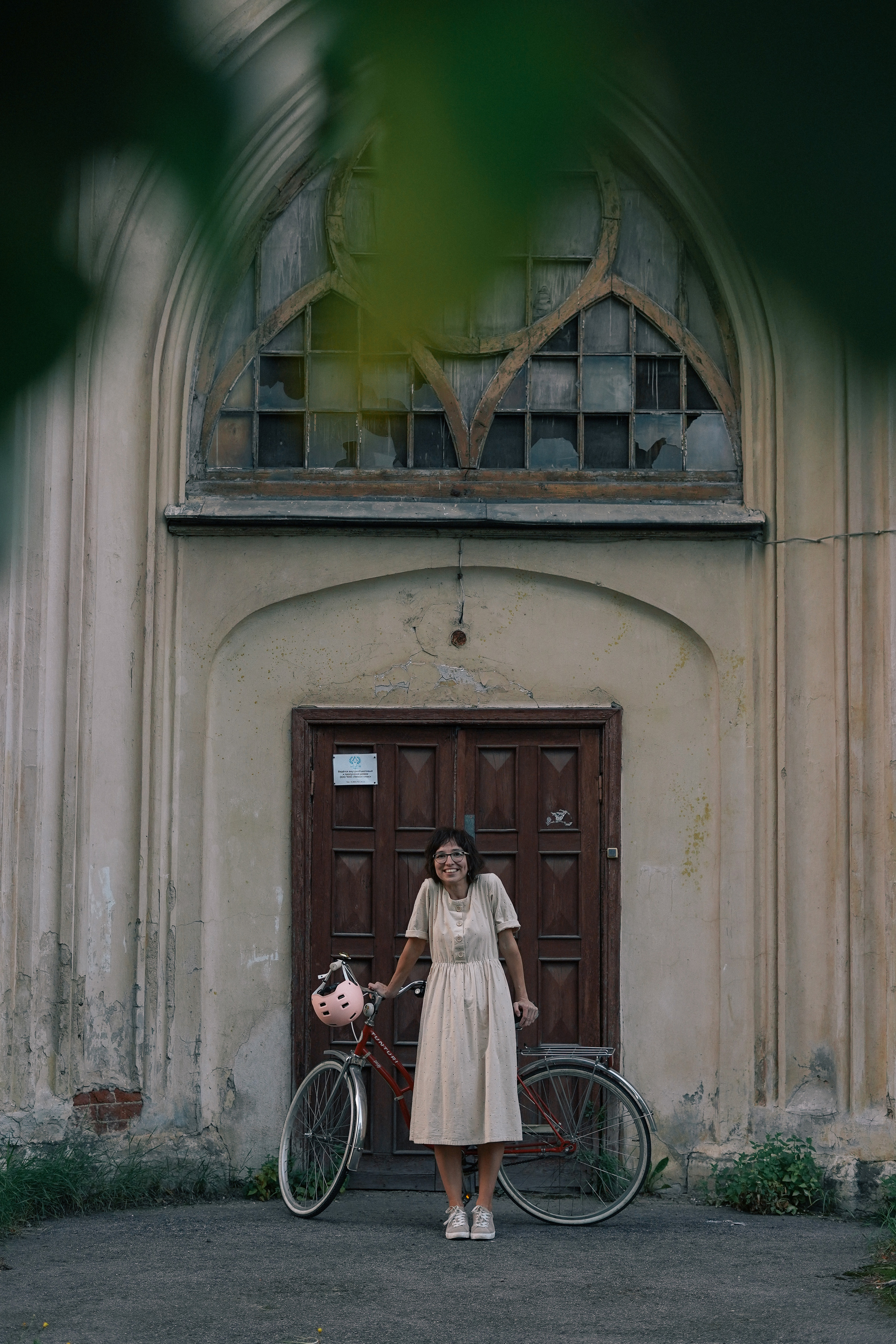 Maria, the bicycle and the end of summer. Photographer and videographer Valeria Lisauske