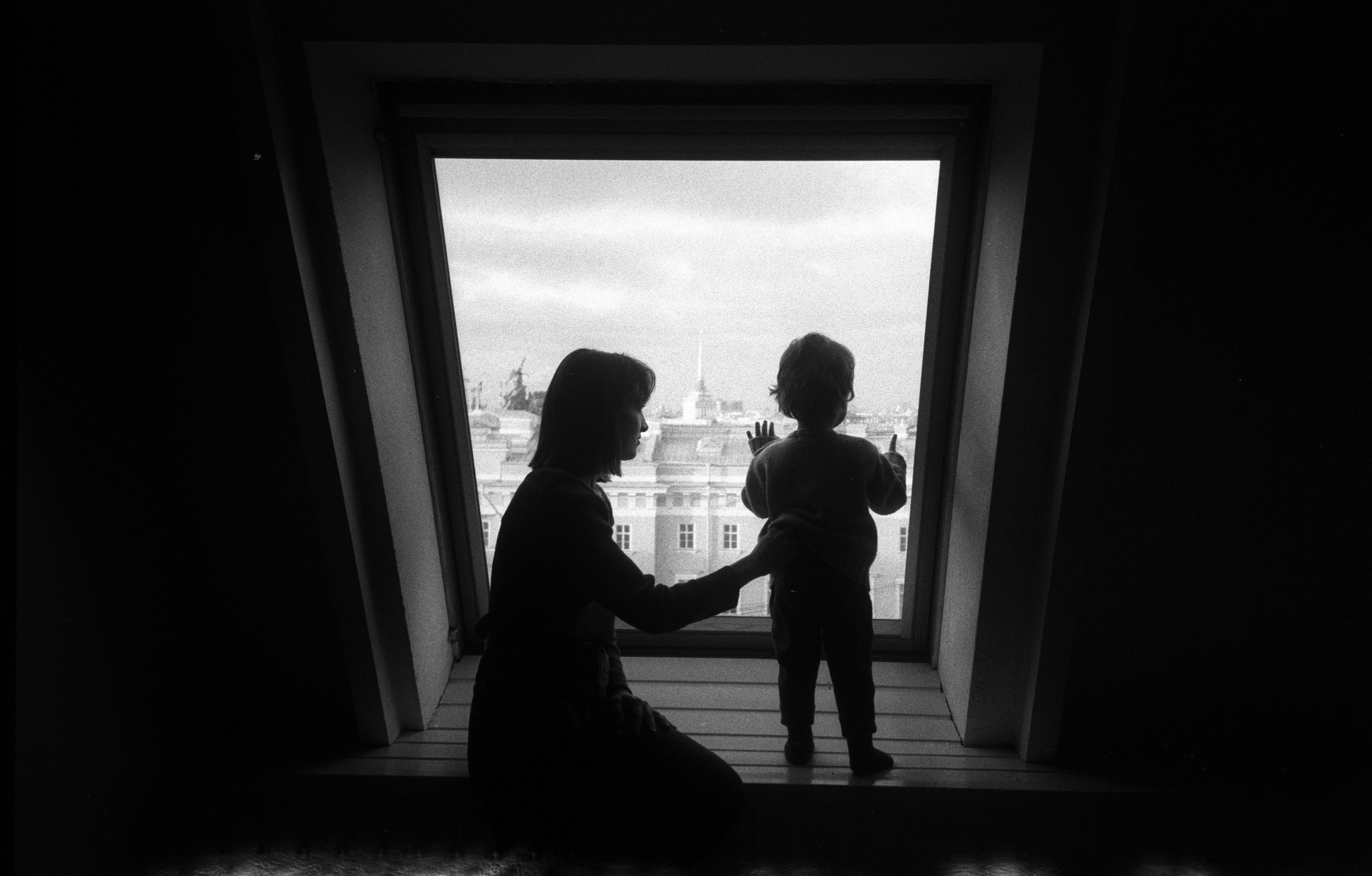 Maria and Danila in the studio. Photographer and videographer Valeria Lisauske