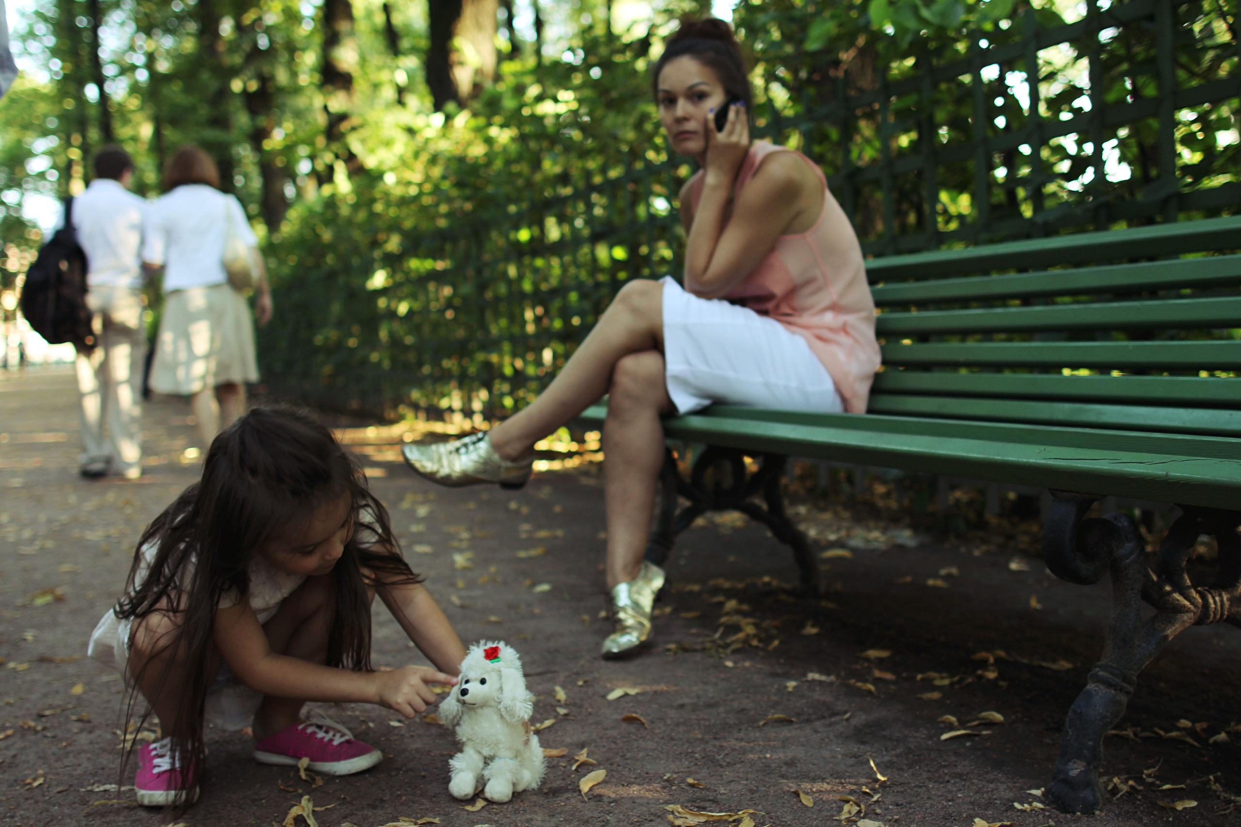 Lily and Amelia in summer. Photographer and videographer Valeria Lisauske