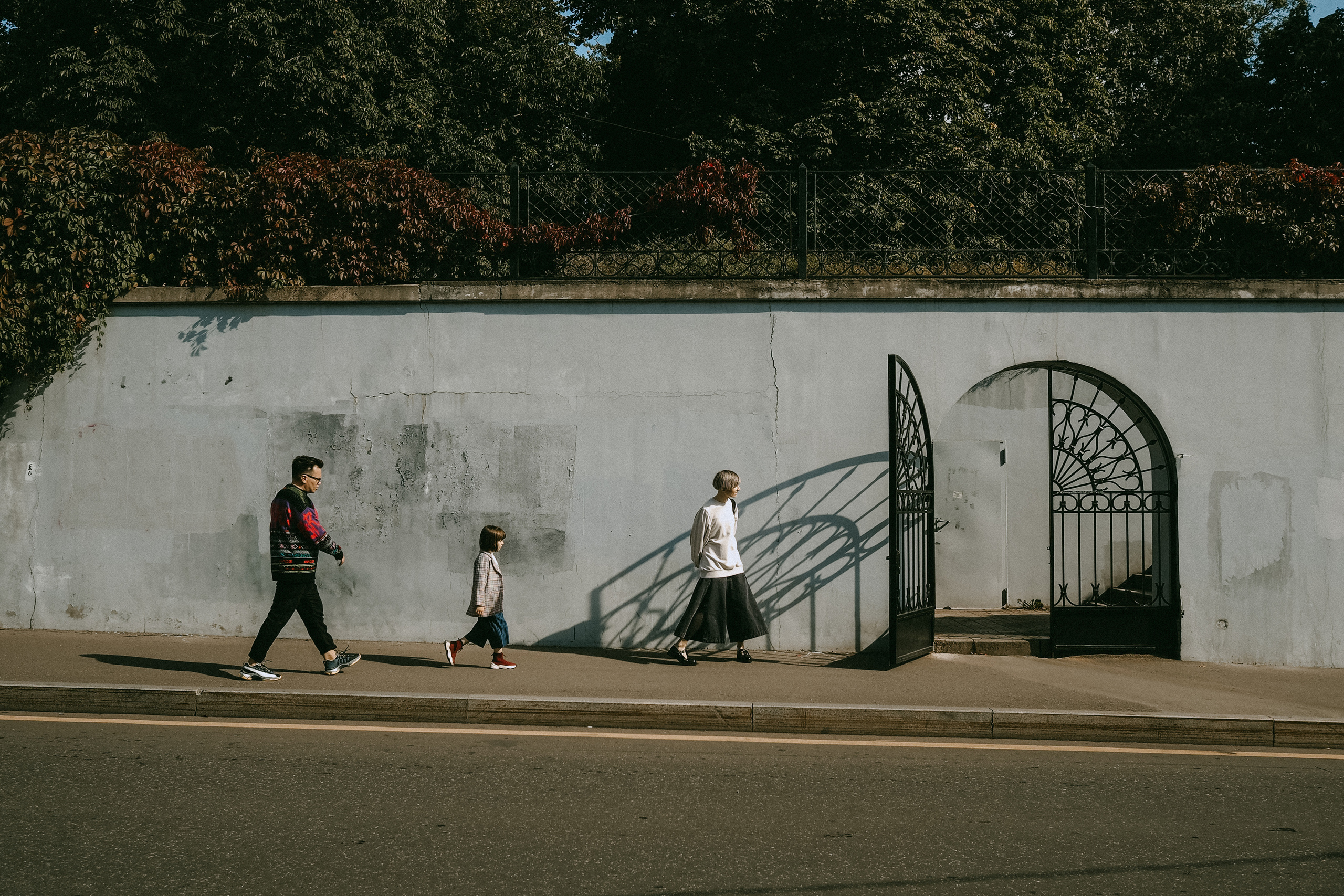Nastya, Sasha and Mila's walk. Photographer and videographer Valeria Lisauske