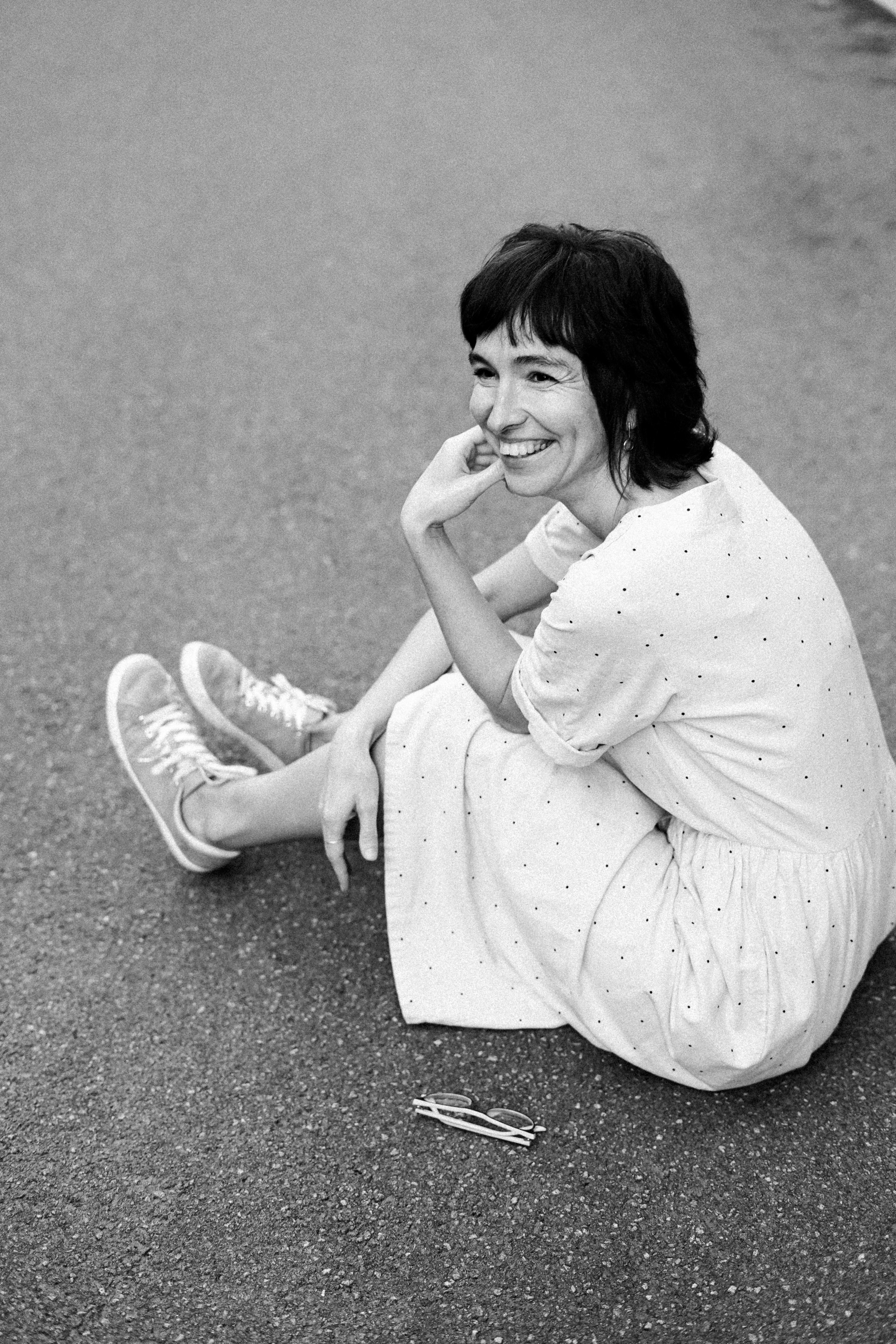 Maria, the bicycle and the end of summer. Photographer and videographer Valeria Lisauske