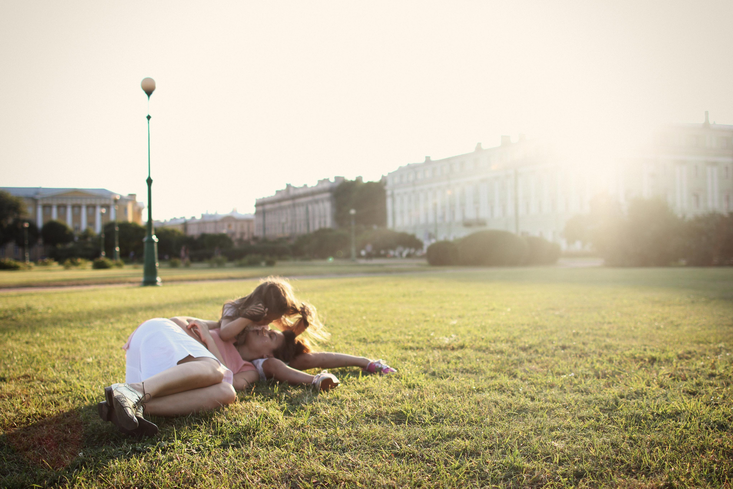 Lily and Amelia in summer. Photographer and videographer Valeria Lisauske