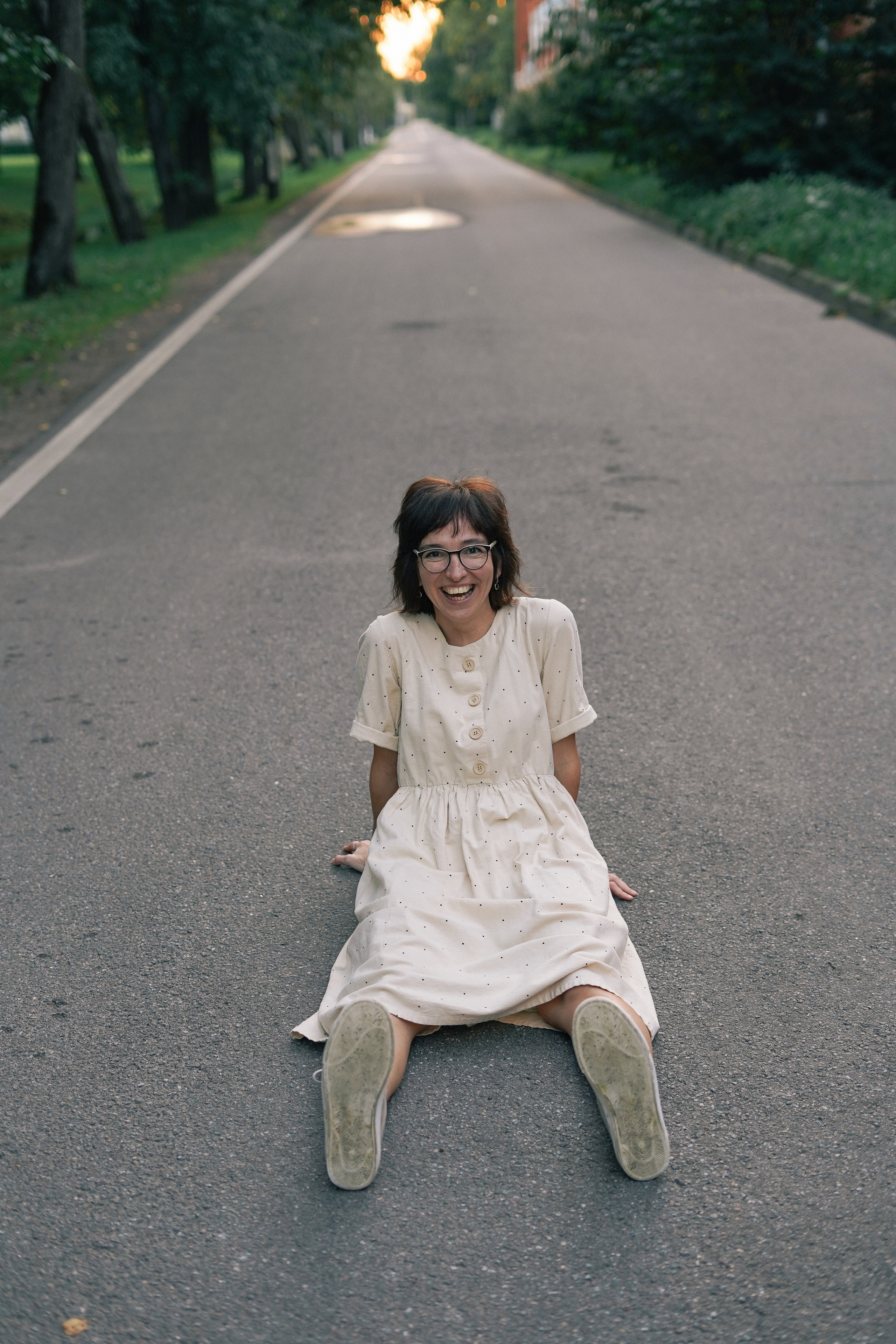 Maria, the bicycle and the end of summer. Photographer and videographer Valeria Lisauske