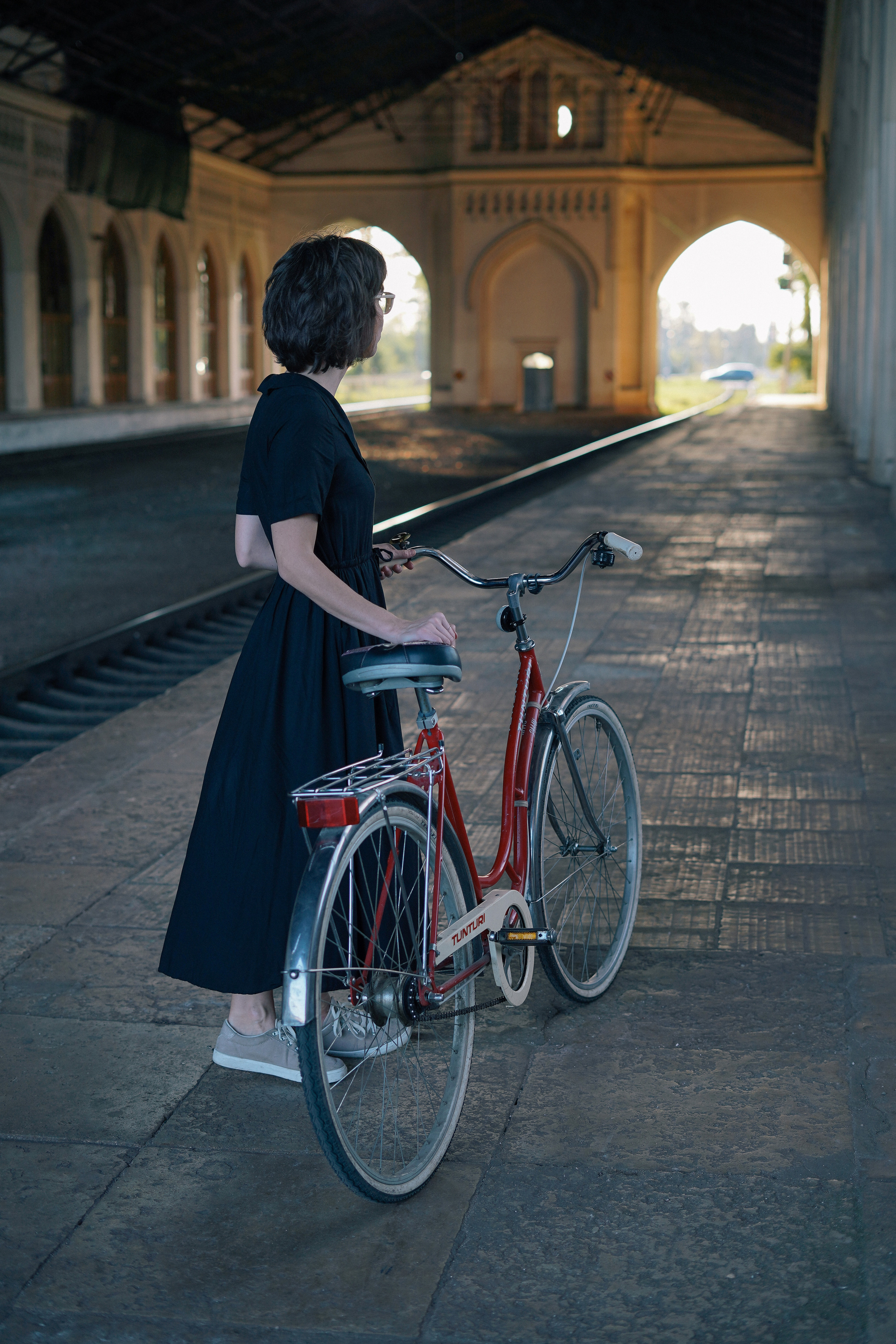 Maria, the bicycle and the end of summer. Photographer and videographer Valeria Lisauske
