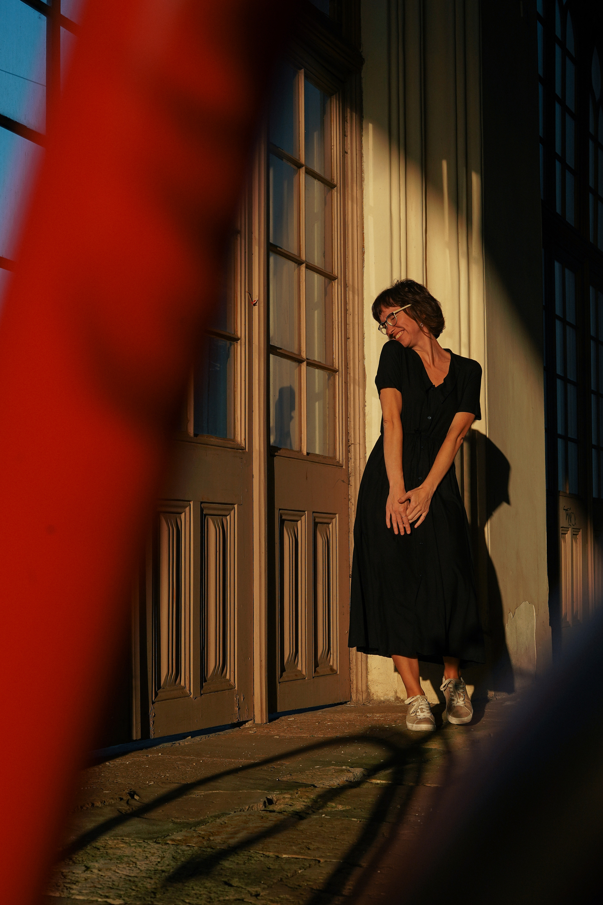 Maria, the bicycle and the end of summer. Photographer and videographer Valeria Lisauske
