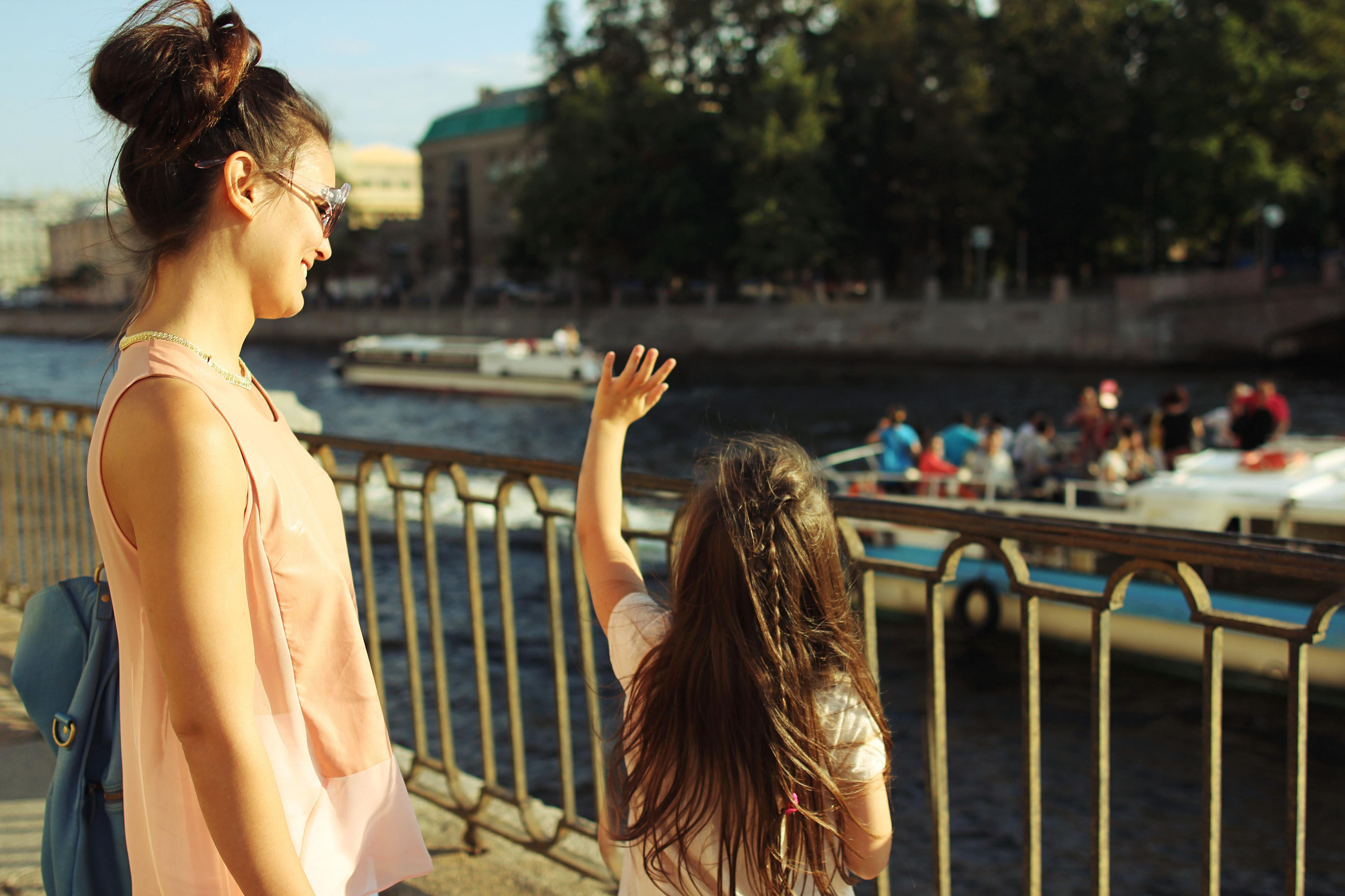 Lily and Amelia in summer. Photographer and videographer Valeria Lisauske