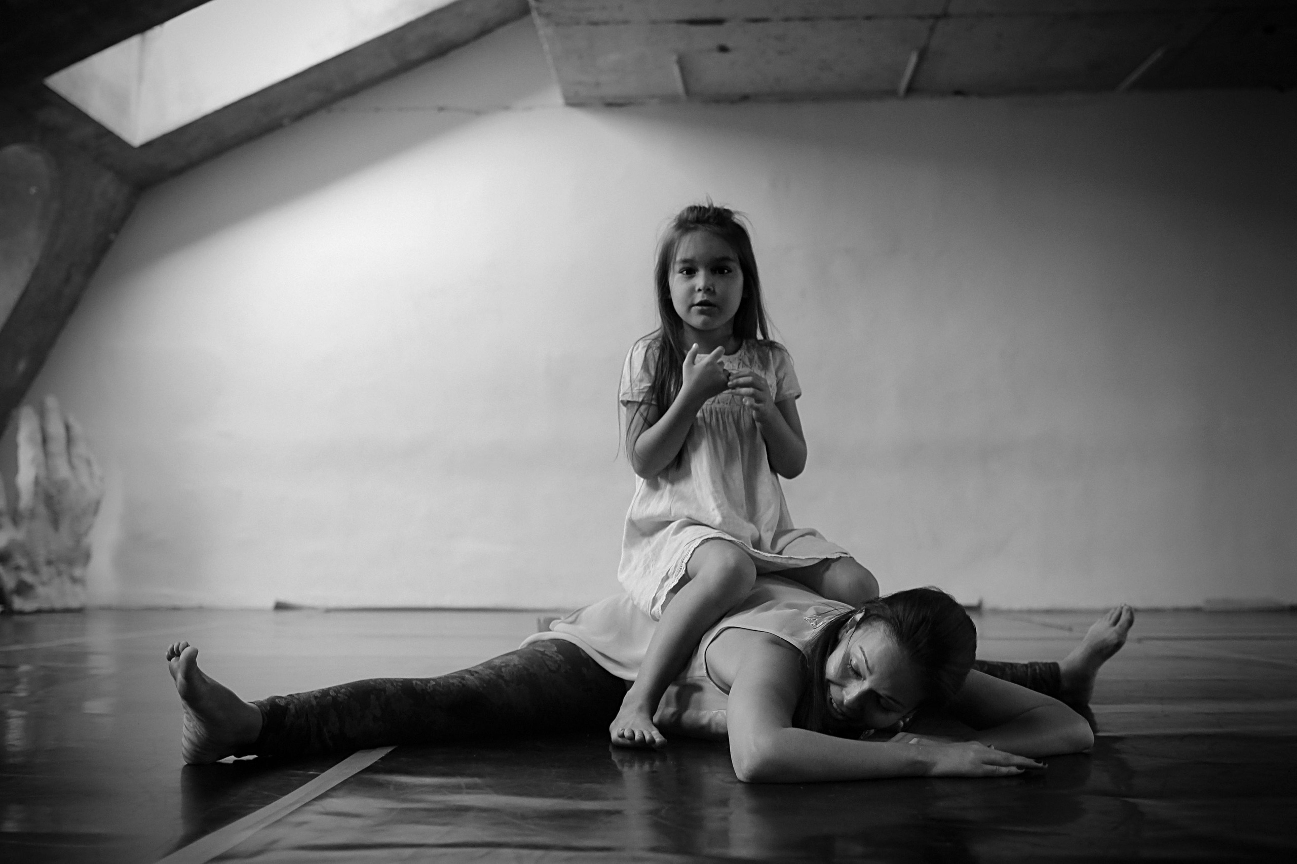 Lily and Amelia in summer. Photographer and videographer Valeria Lisauske