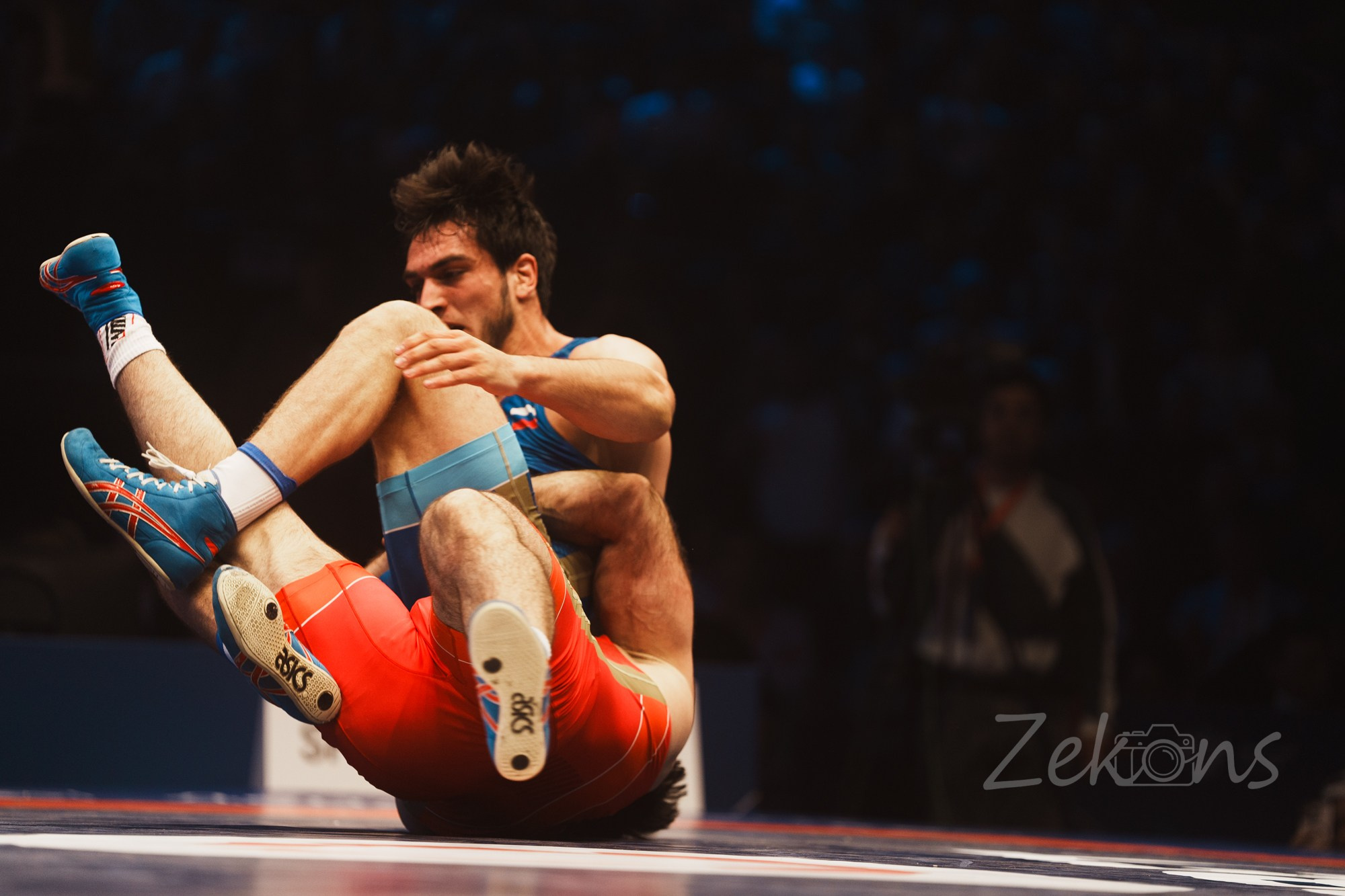 Чемпионат России по вольной борьбе 2025 (Москва). Zekons. Фото, видео, нейросети