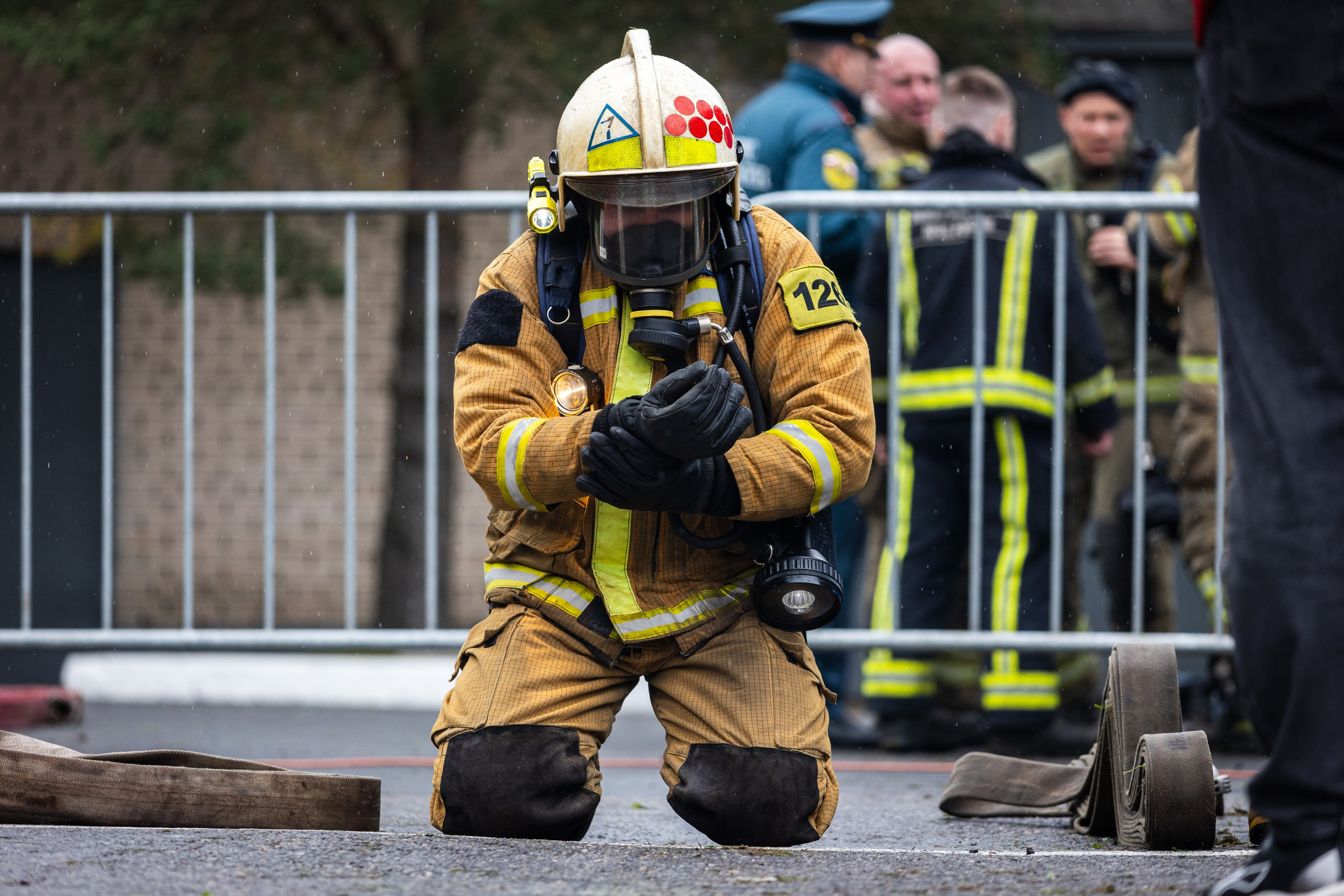 Финал международных соревнований среди пожар но-спасательных подразделений. Фотограф в Санкт-Петербурге
