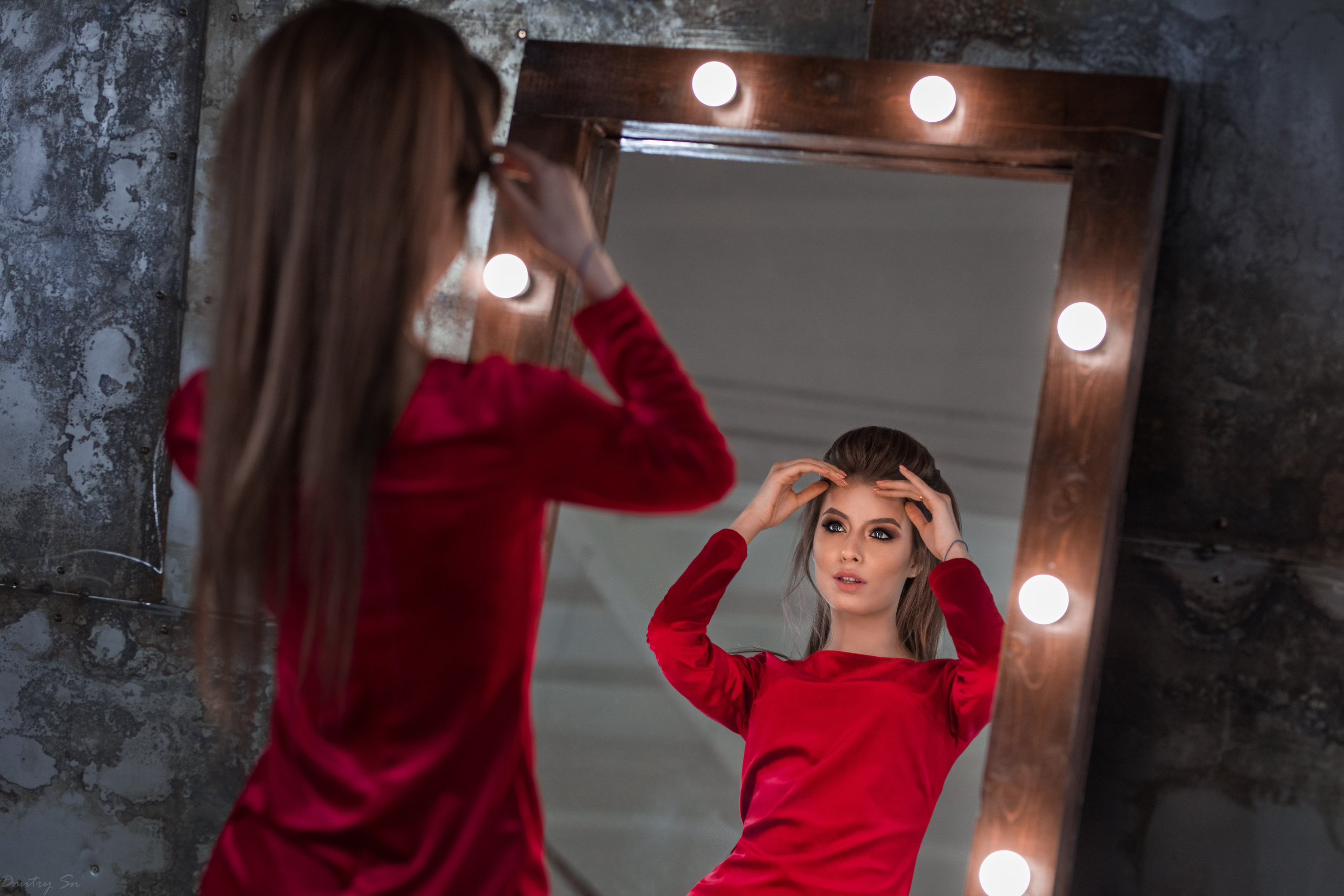 Студийная съемка в интерьере с Еленой в формате для «себя»