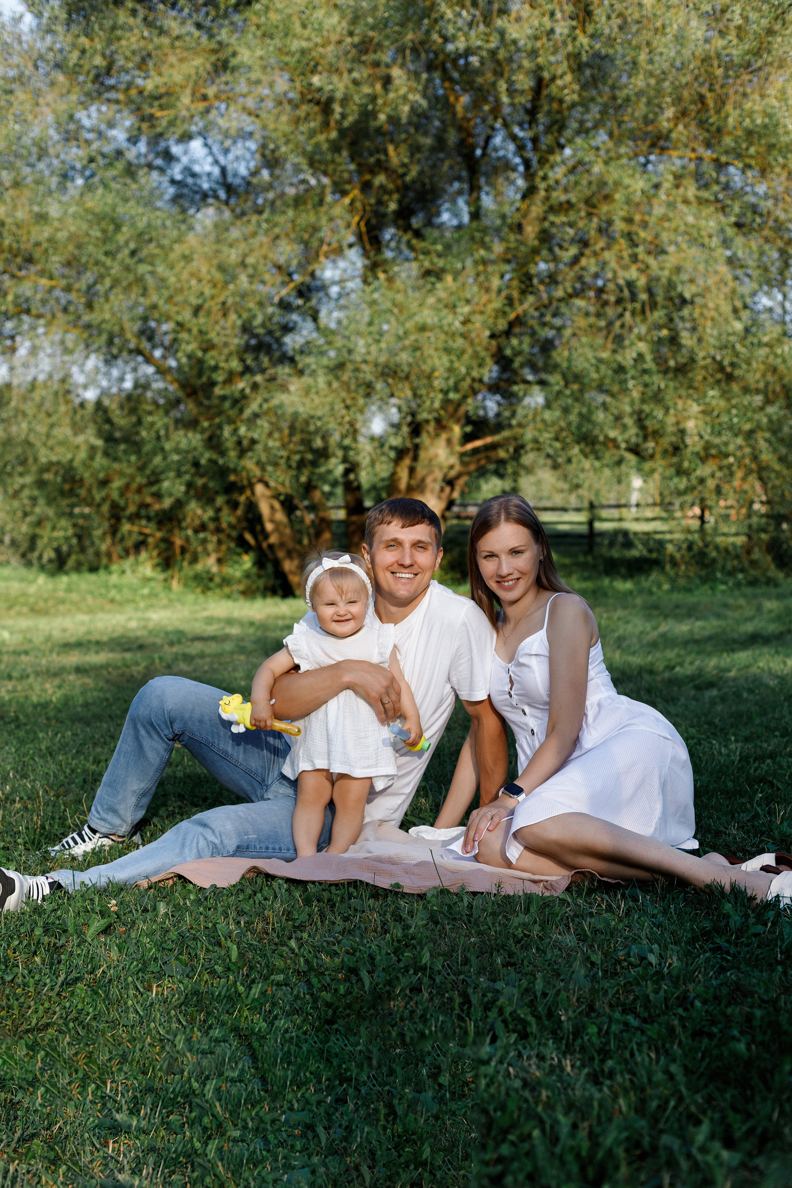 Летняя семейная фотосессия. Фотограф Александра Сыщенко