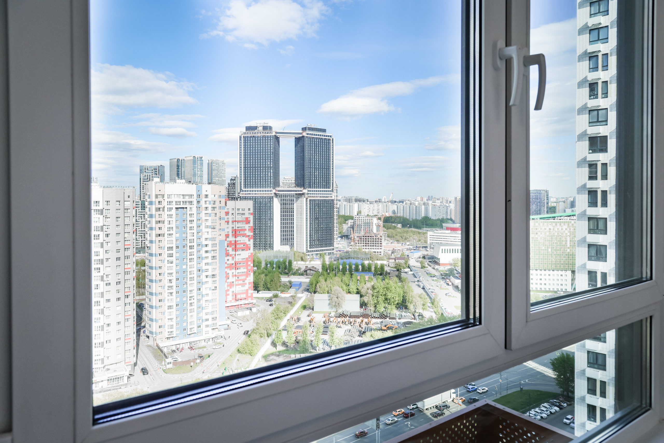 APARTMENT COMPLEX INTERIOR. Mixturecaptures