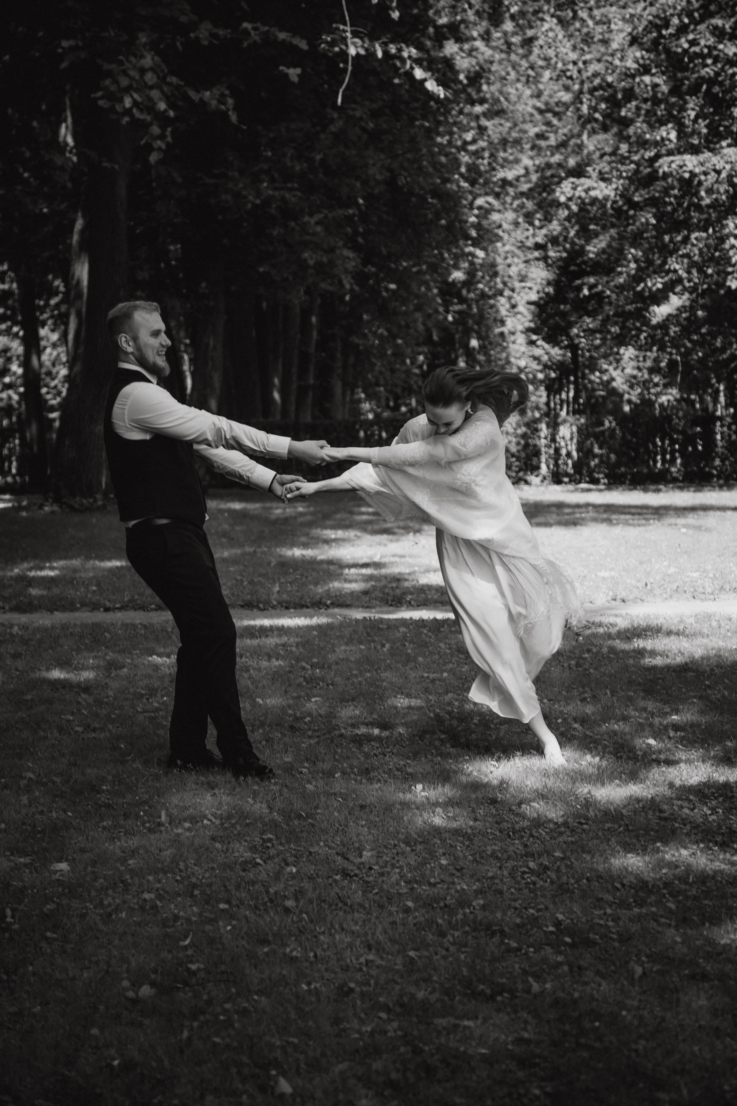 Пара в парке