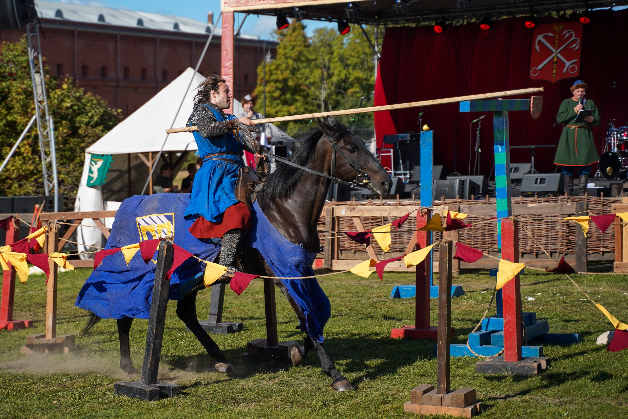 Рыцарский турнир в рамках фестиваля «Битва на Неве» Санкт-Петербург 2024 г. Фотограф-анималист, портретный фотограф в Чебоксарах Мария Садыкова
