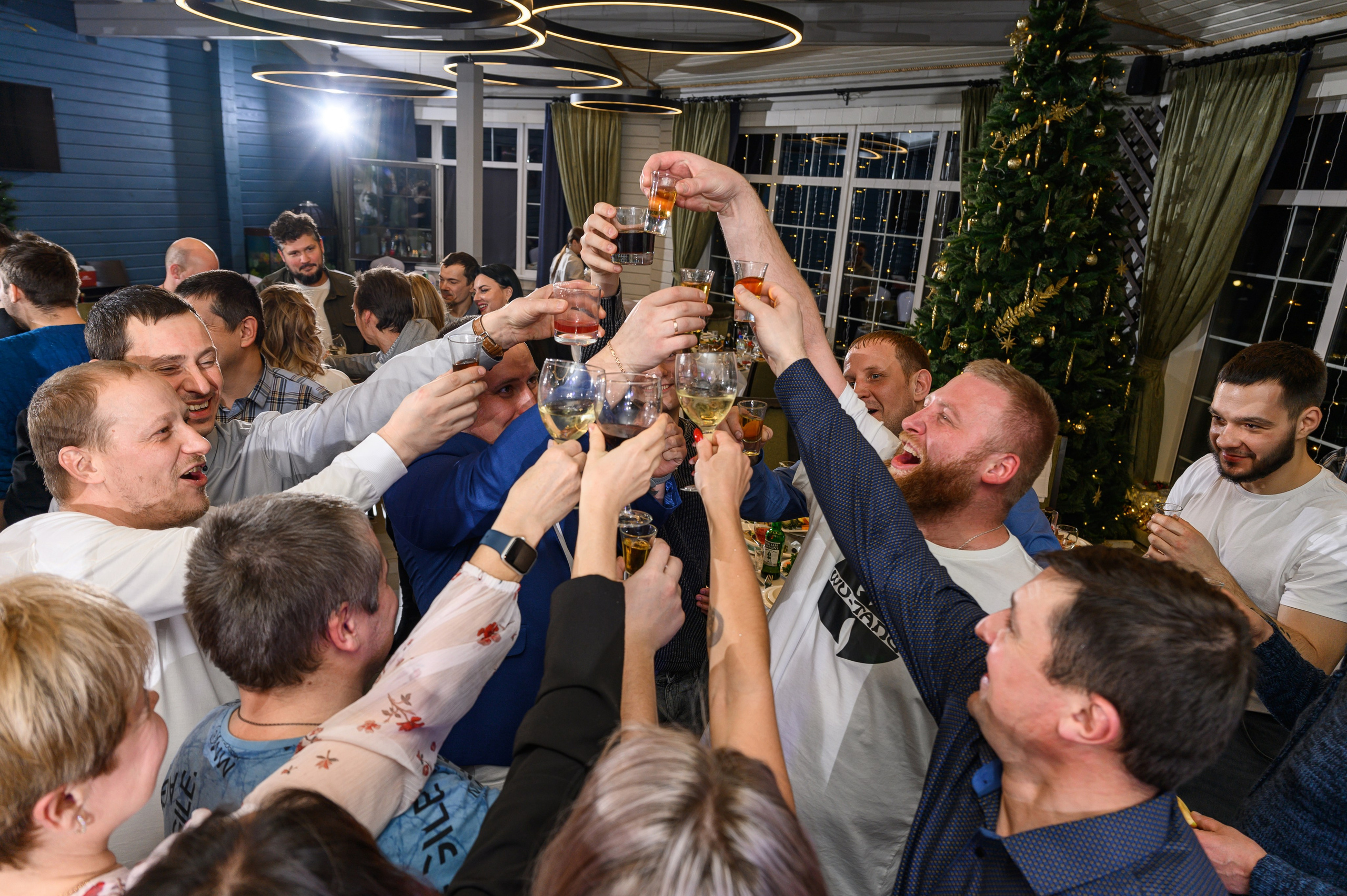 Новый год корпоратив. Свадебный фотограф Москва Юрий Кульман