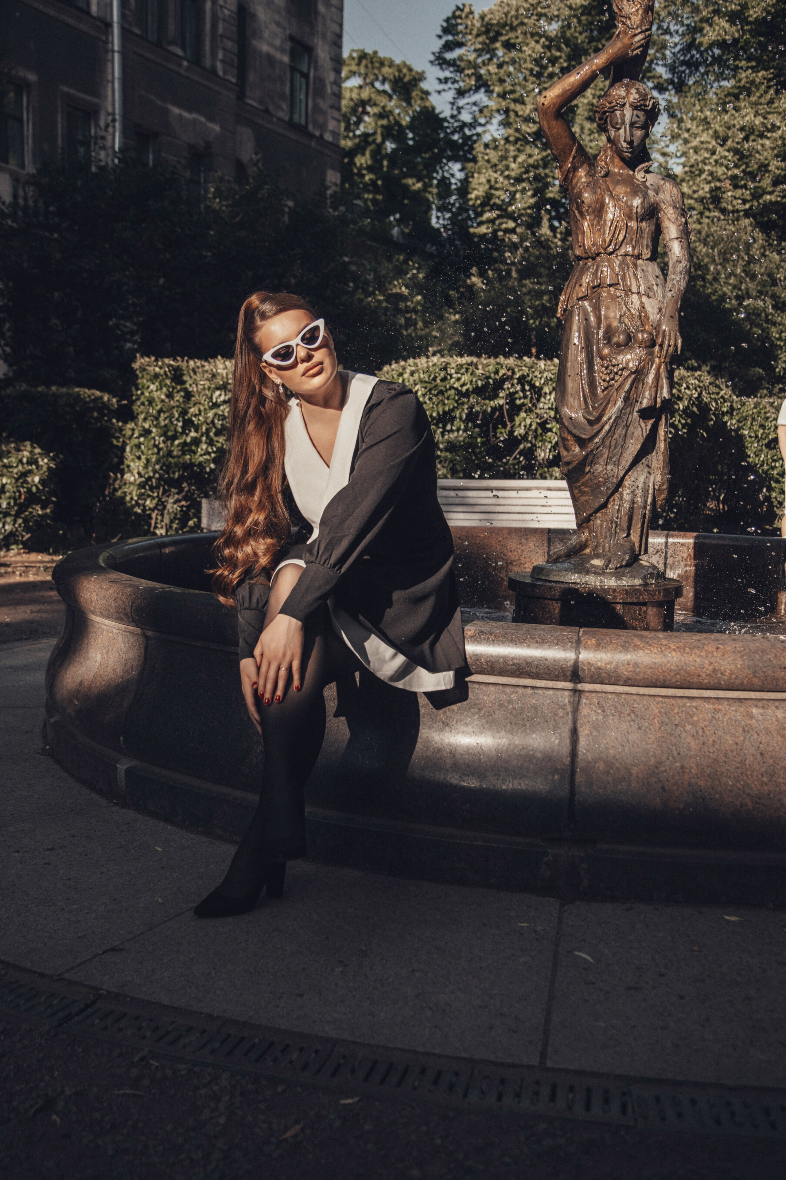 Настя. Прогулочная фотосессия в Санкт-Петербурге. Фотограф Ксения Третьякова, Санкт-Петербург