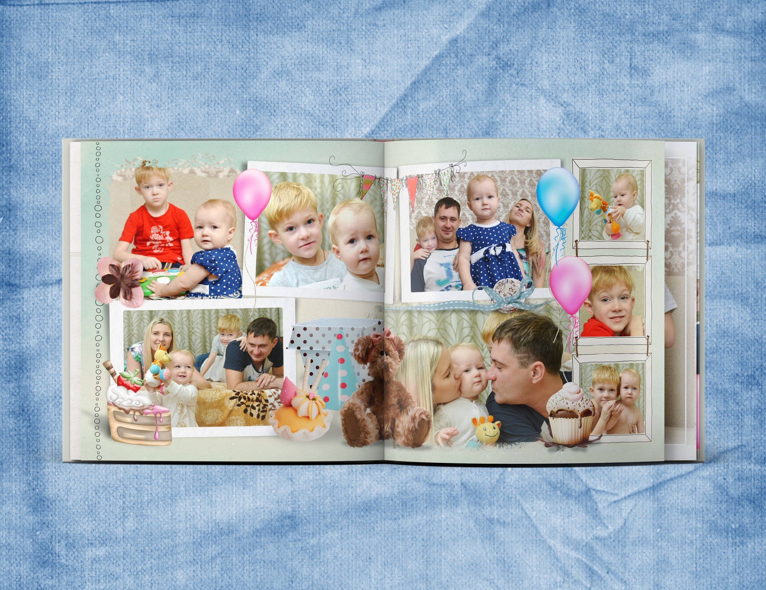 Лизе 1 годик. Выпускные фотокниги, фотосъемка, видеосъемка в Челябинске и области