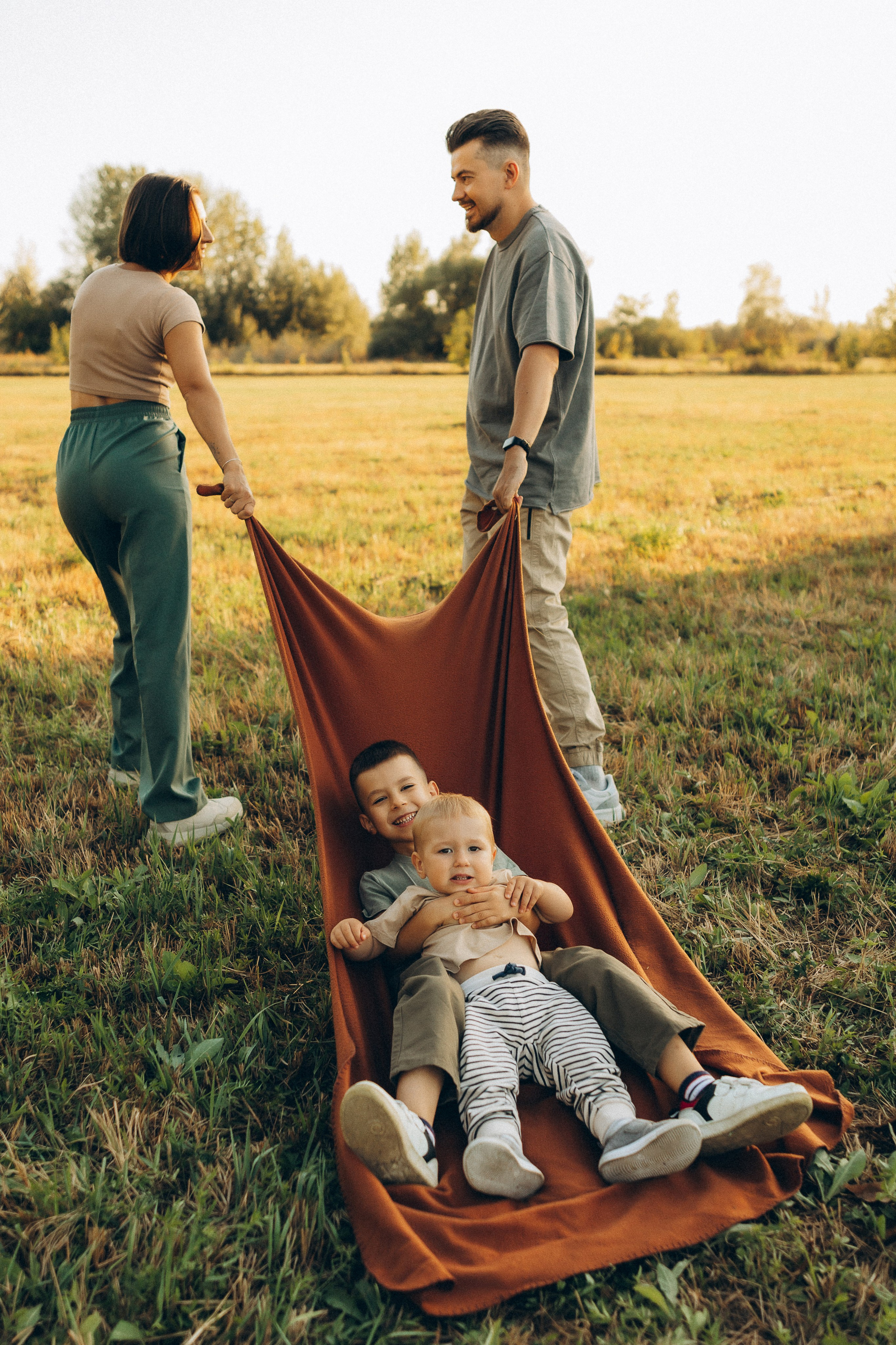 Ника, Лёша, Гриша и Гоша. Семейный фотограф и детский фотограф в Волгограде Алеся Бутакова — дет