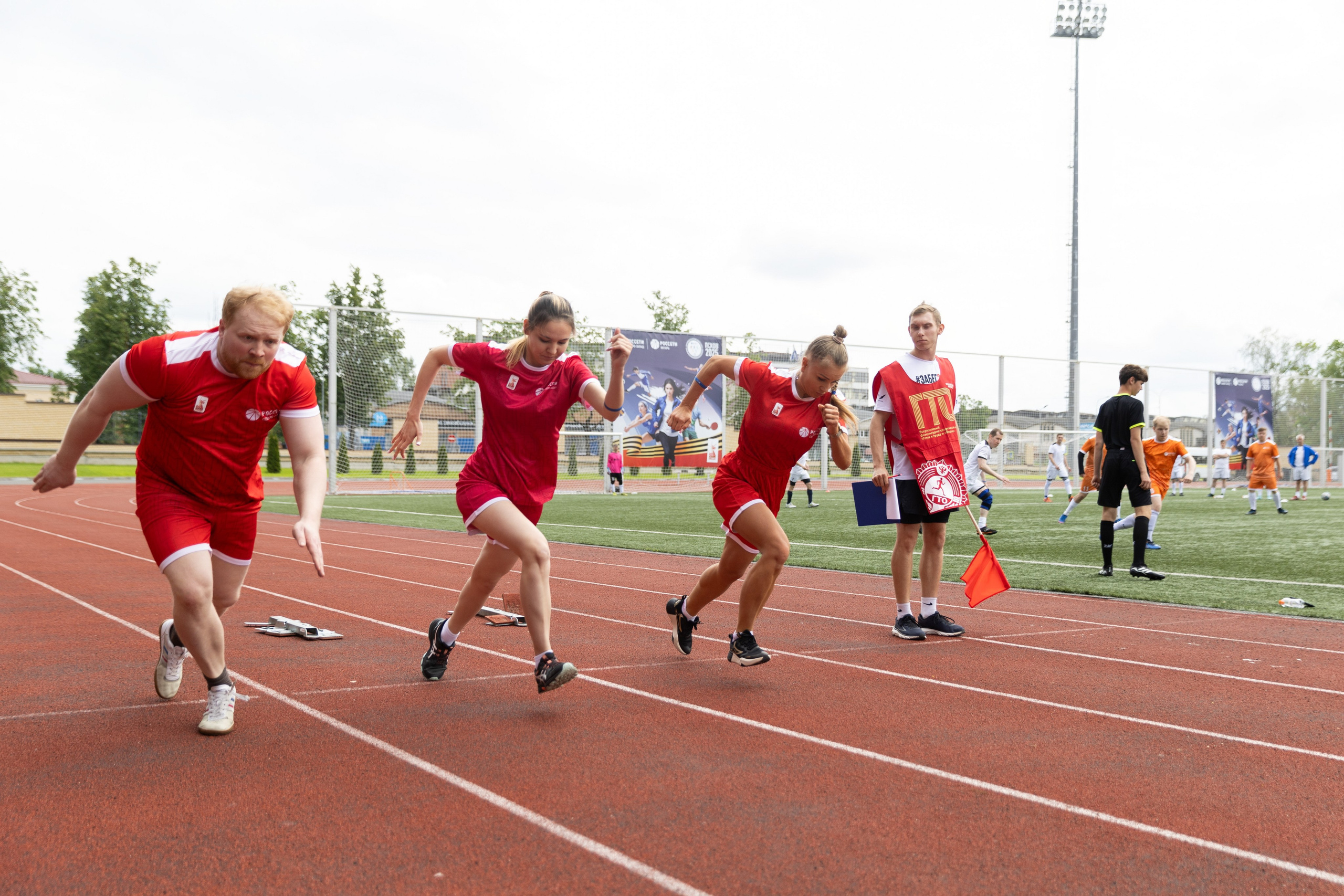 Летняя спартакиада «Росссети». Снимаю съемки