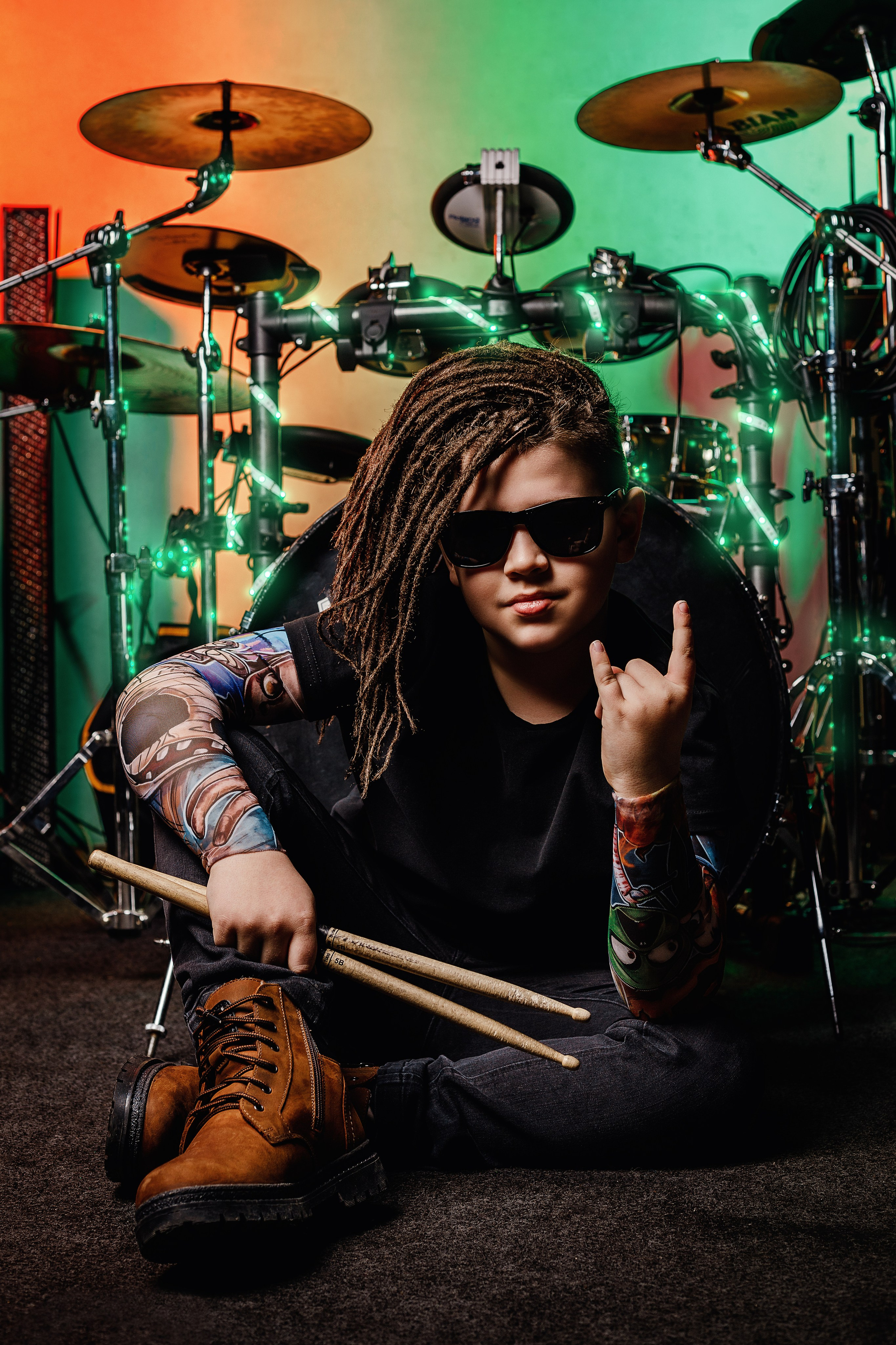 Юный рокер. Ирина Ананич. Фотограф в Красноярске