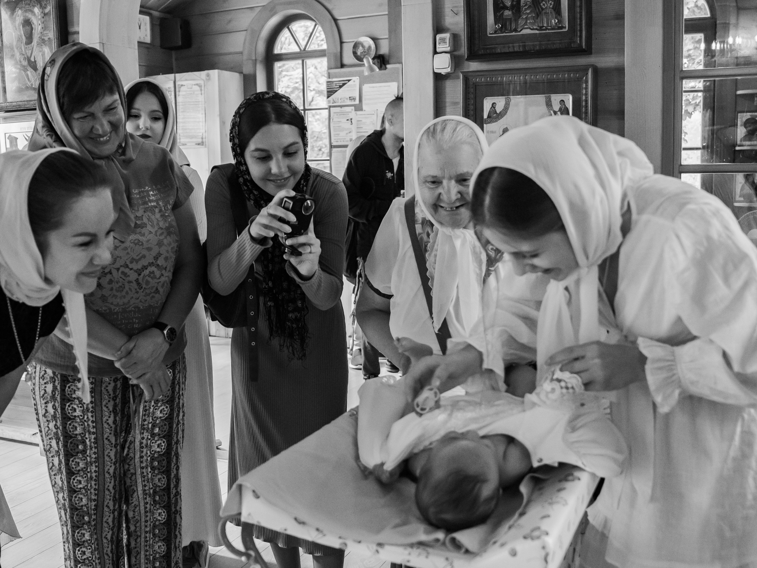 Таинство Крещения Марии. Крамер Юлиана детский и семейный фотограф