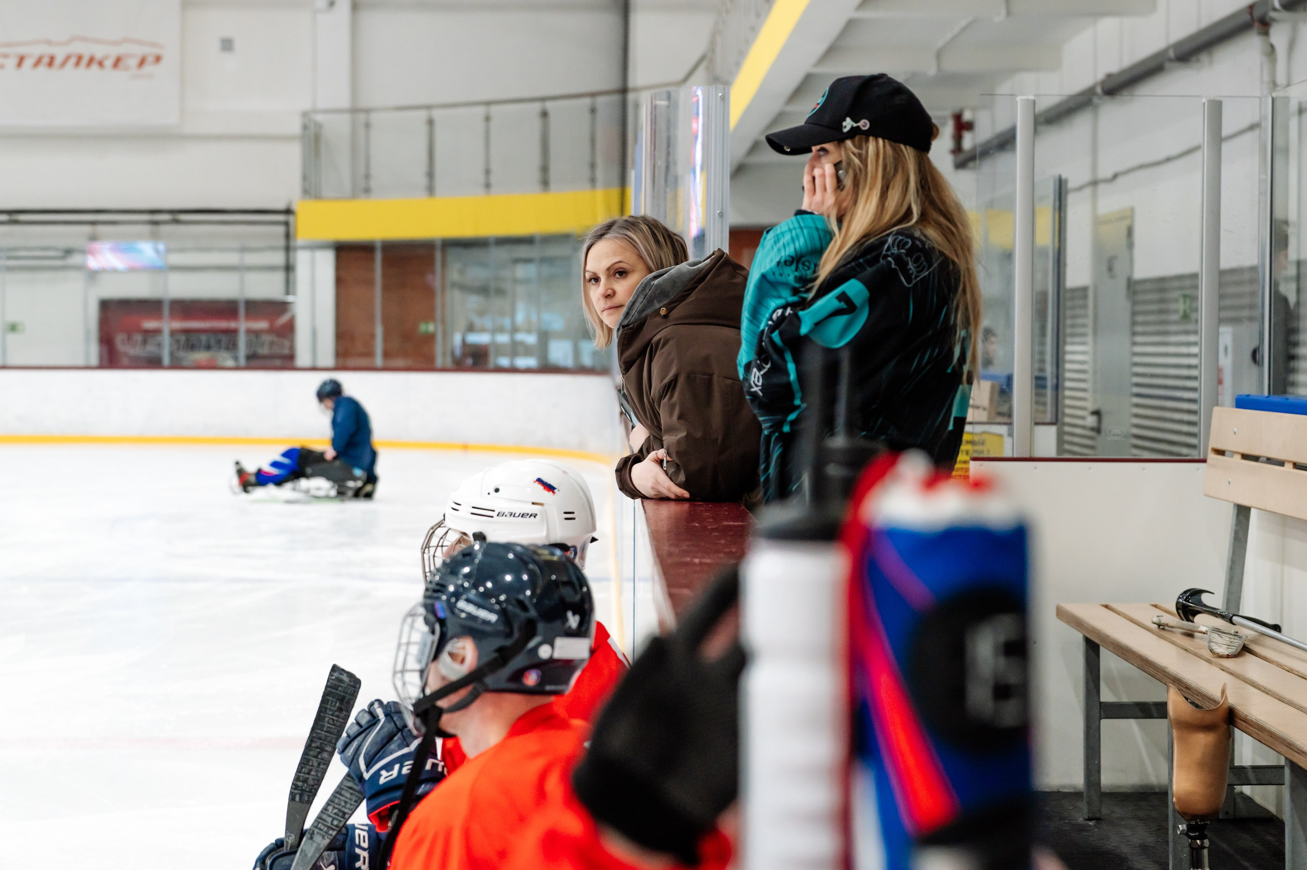 Игра в следж хоккей приуроченная 23.02.26 в арене Сталкер