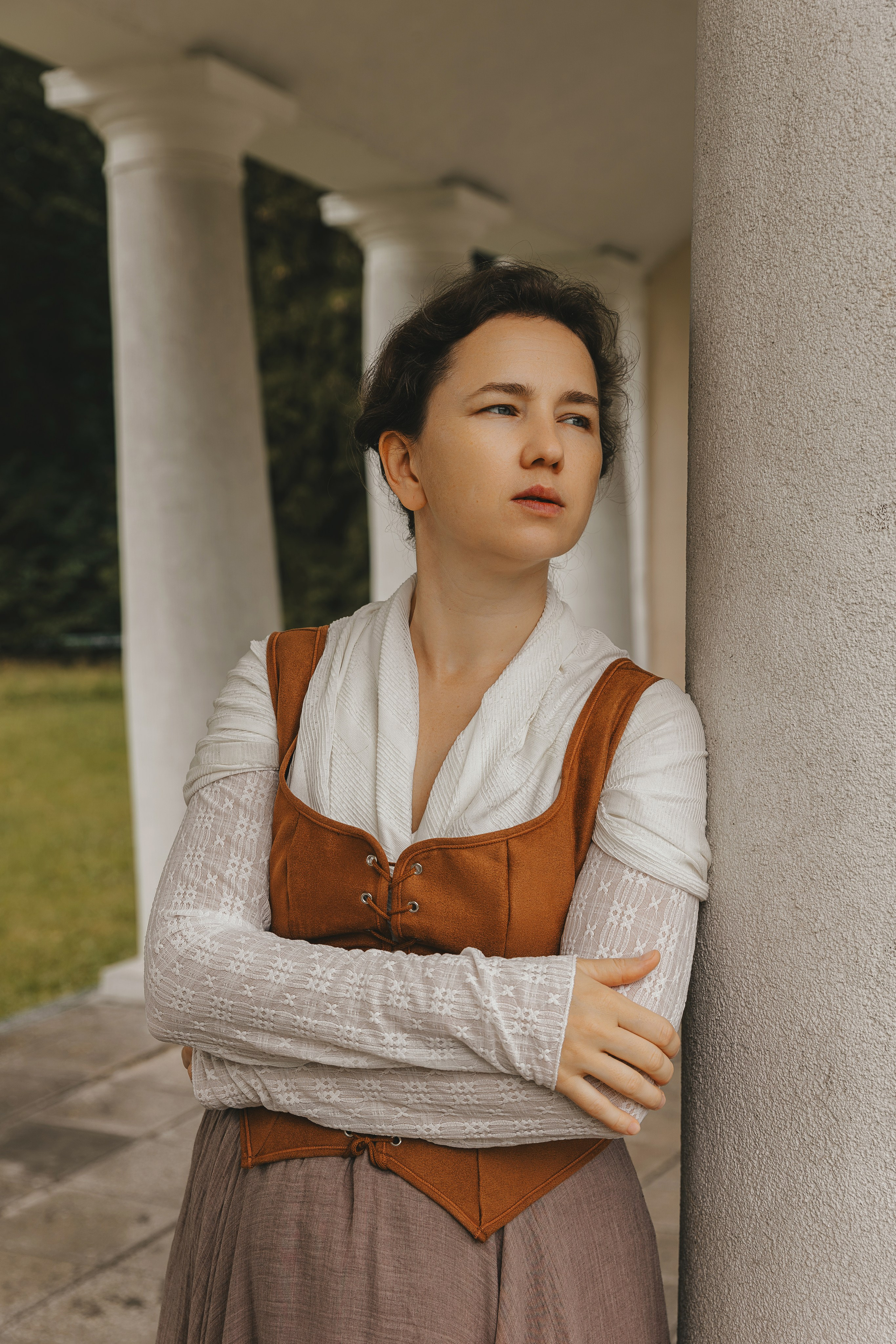 Женский портрет в историческом образе. Семейный и женский фотограф в Москве Надежда Воробьева