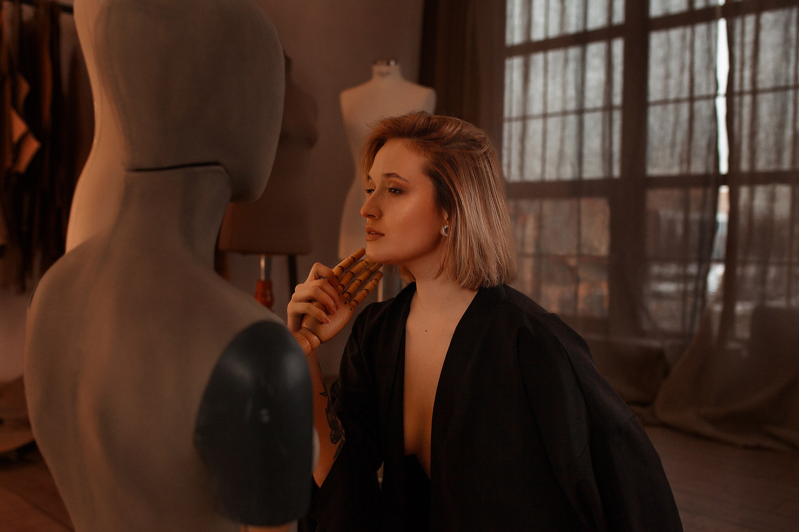 Аня, манекены. Фотограф Никита Локтионов Москва