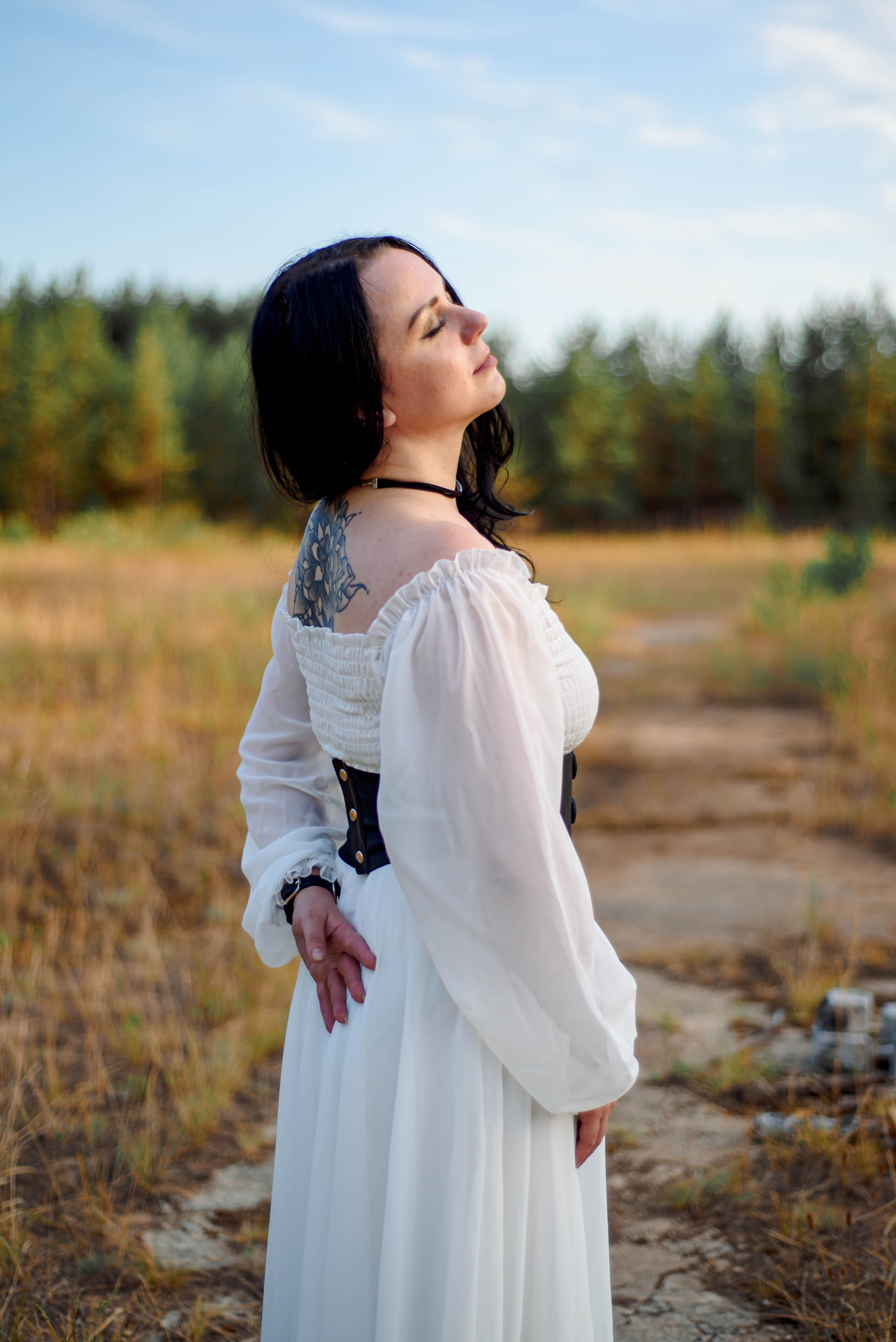 Готичная фотосессия для Ксюши. Мотофотограф в Нижнем Новгороде Динара Зуйкова