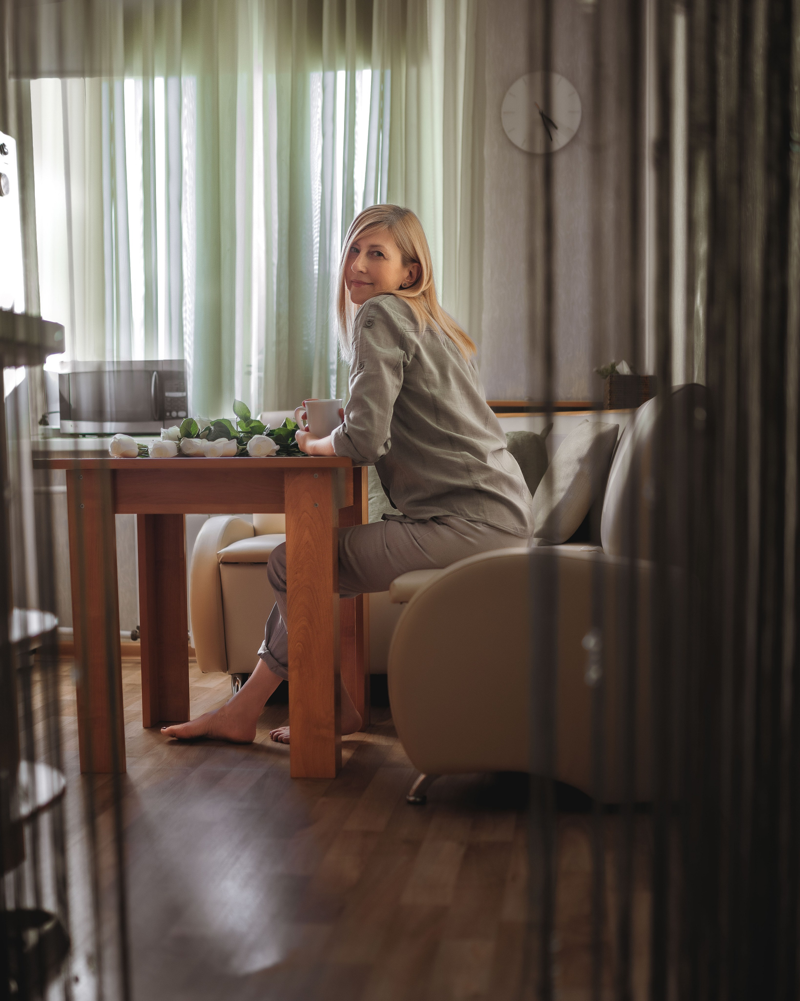 Белые розы. Фотограф г. Хабаровск