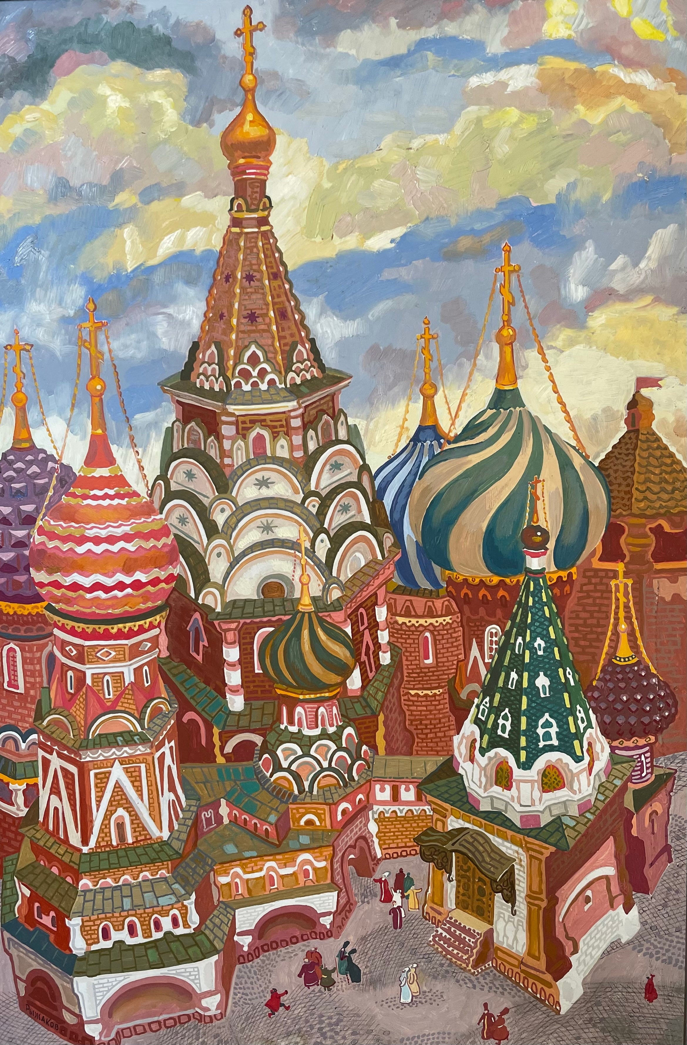ВЛАДИМИР РЫЖАКОВ. ЖИВОПИСЬ. ГРАФИКА. Художественные выставки. Яркие открытия