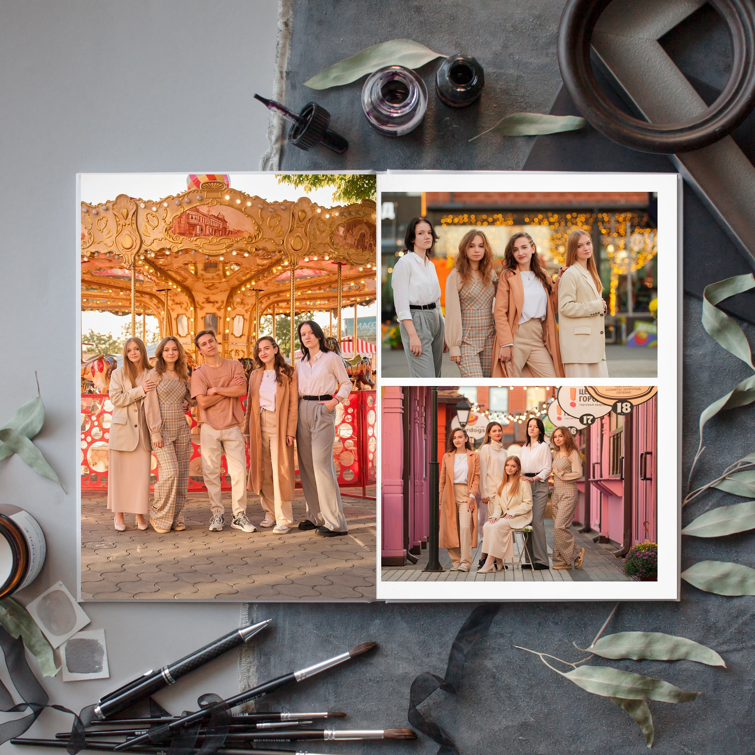 4 КЛАССЫ. Красивый выпускной альбом в Краснодаре