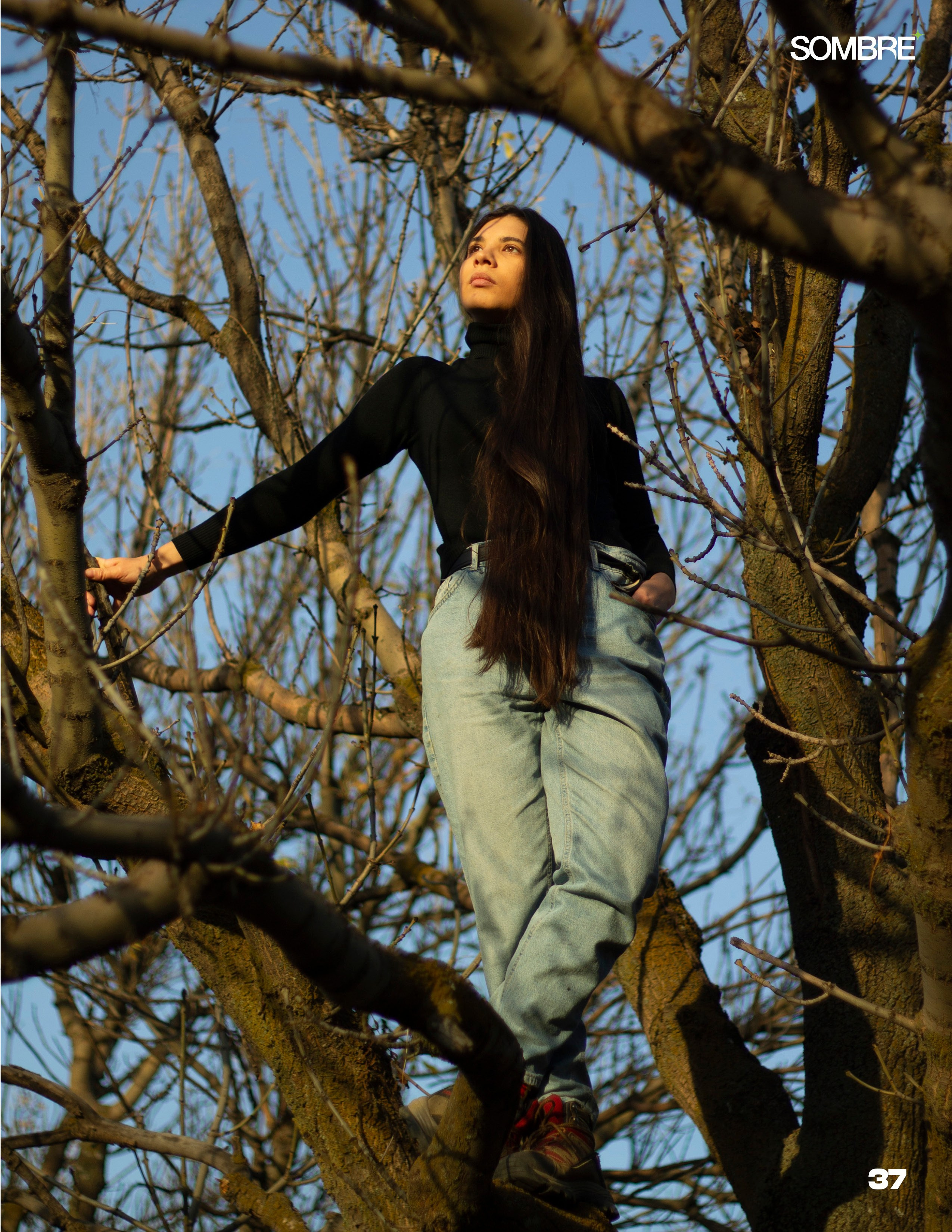 Юля в парке