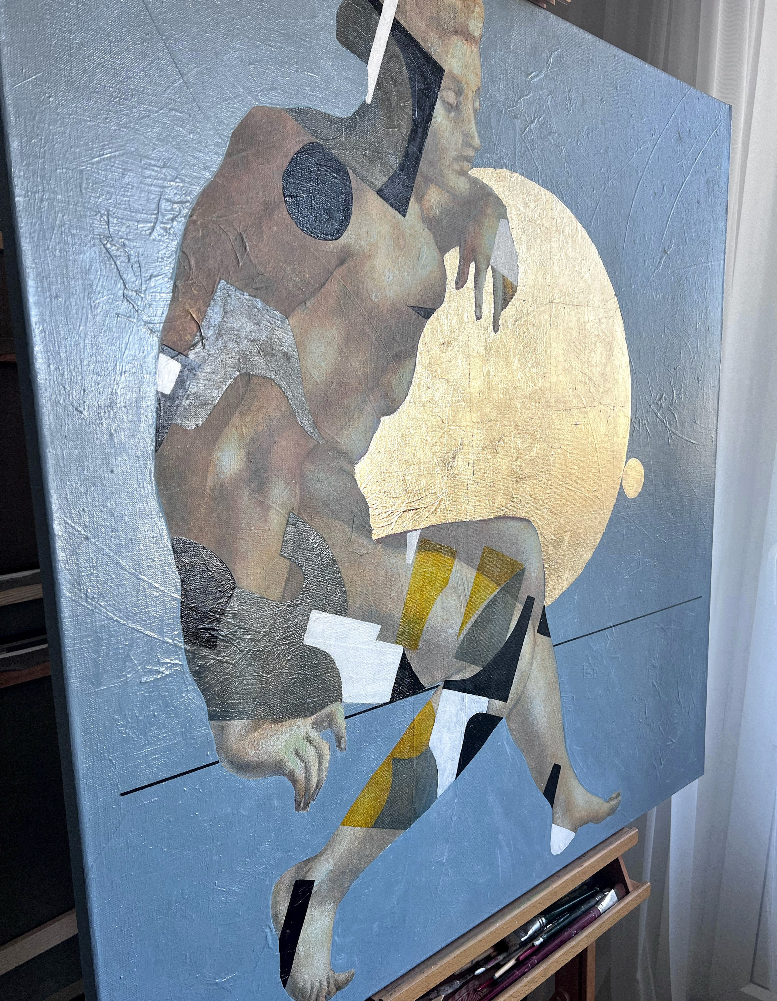 Ахиллес. Художник-абстракционист Ольга Рикун. Москва