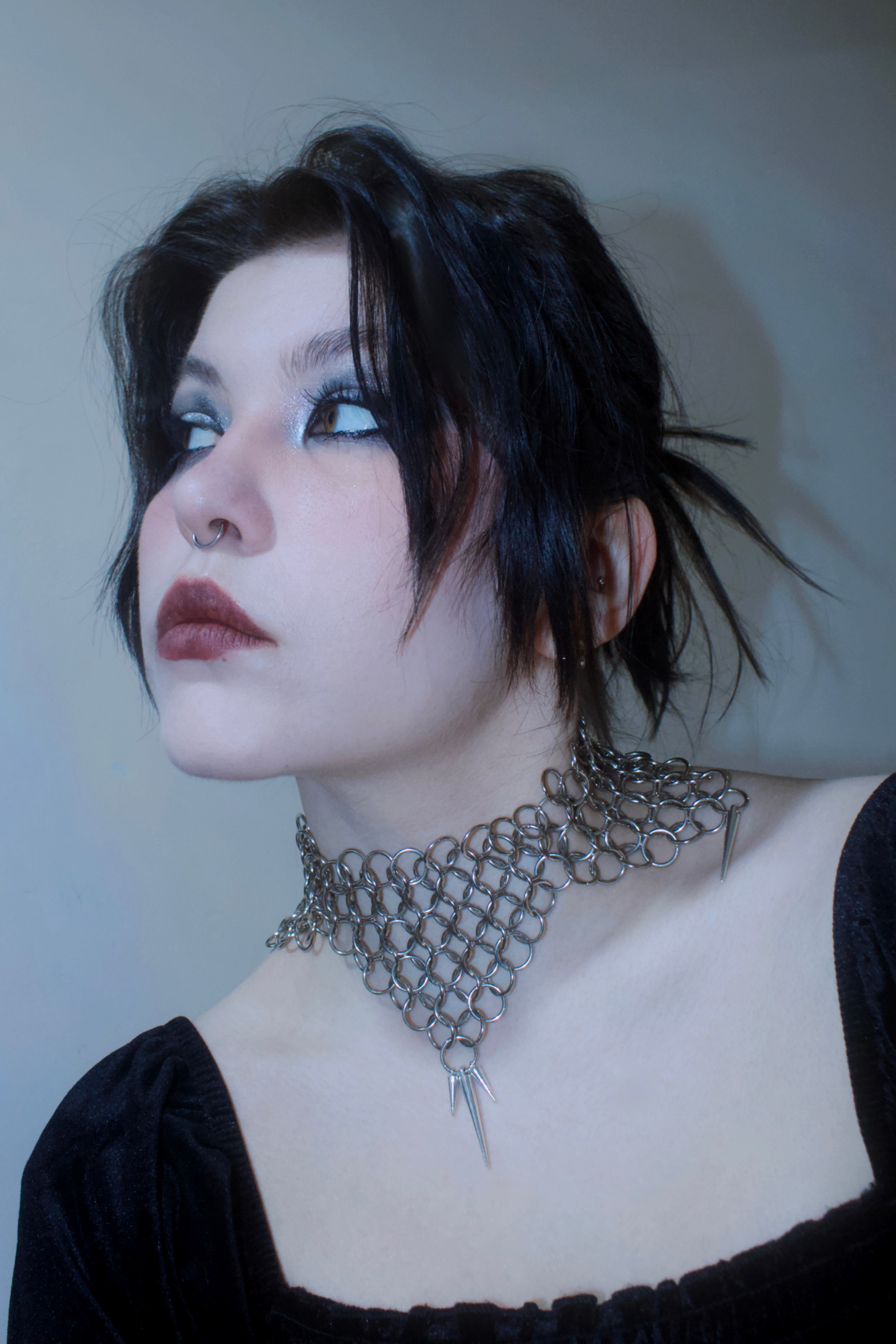 Чокеры из кольчуги. Украшения из кольчуги в Москве Соня Спросонья