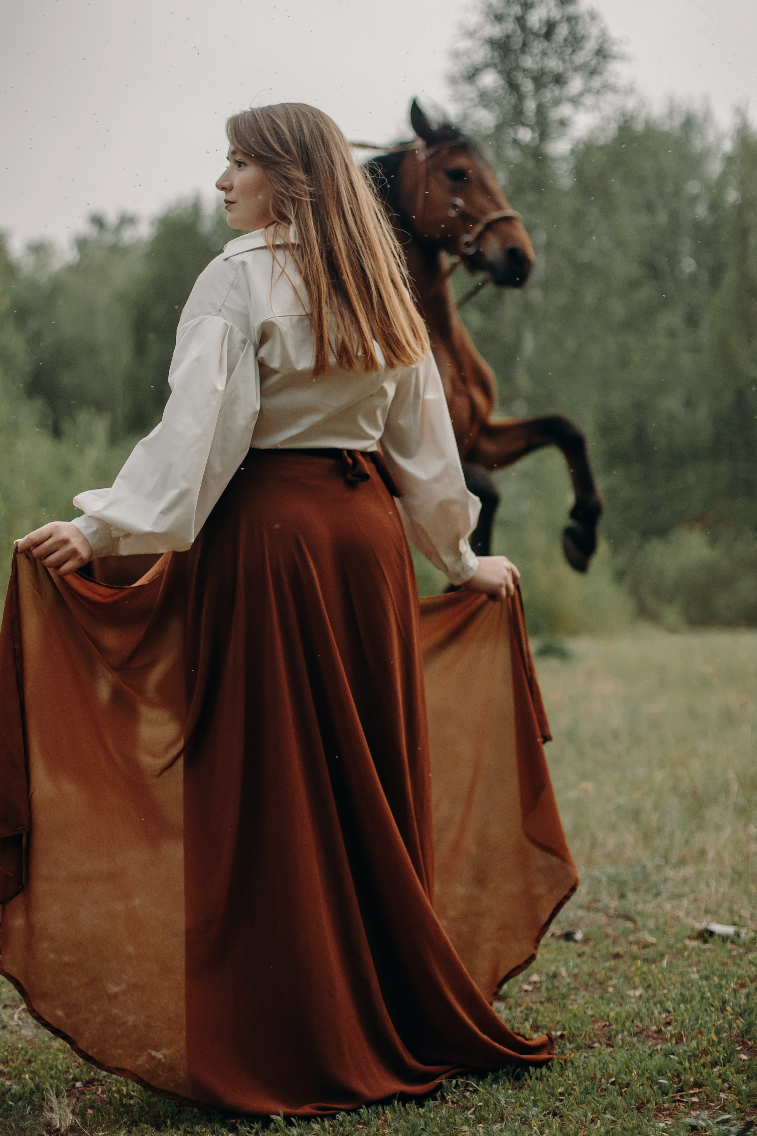 Ксения и Талисман. Анна Молчанова конный фотограф в Тюмени | фотосессии с лошадьми Тюмень