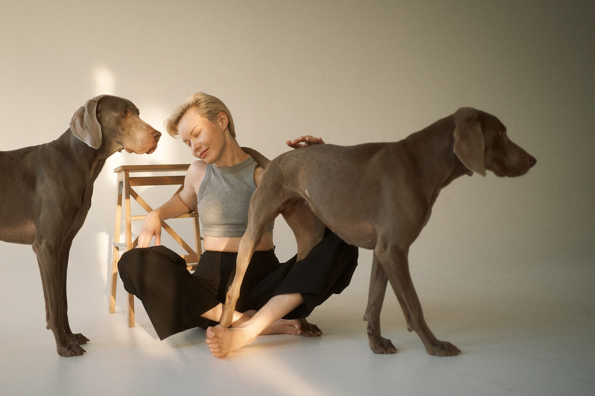 Сестры. Фотограф анималист Москва Дарья