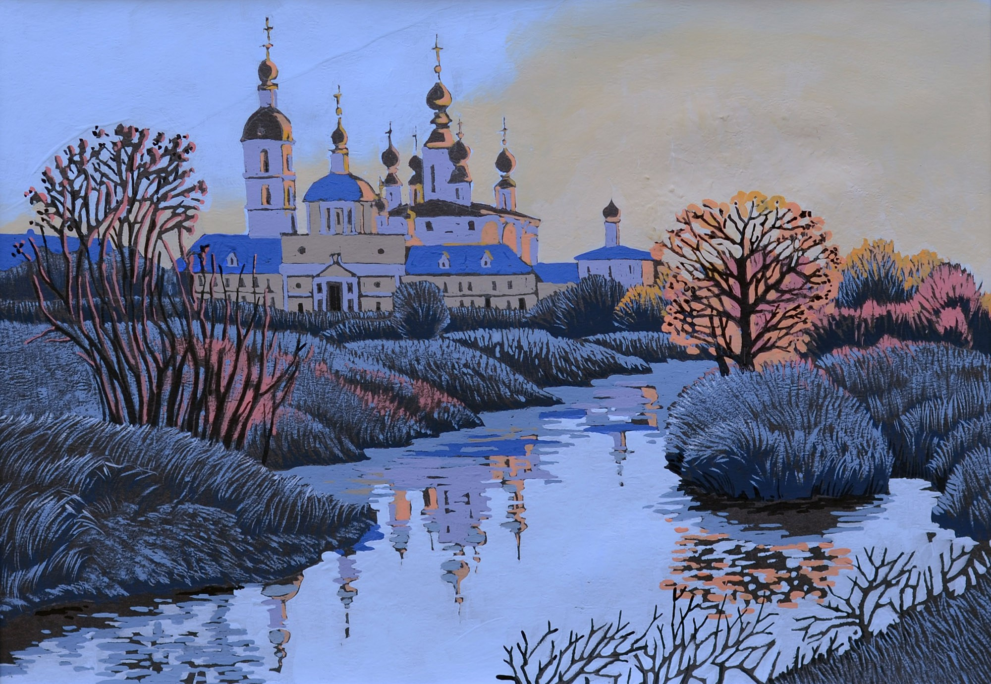 Графика. Тихонова Анна —художник-график, художник-монументалист, живописец, педагог