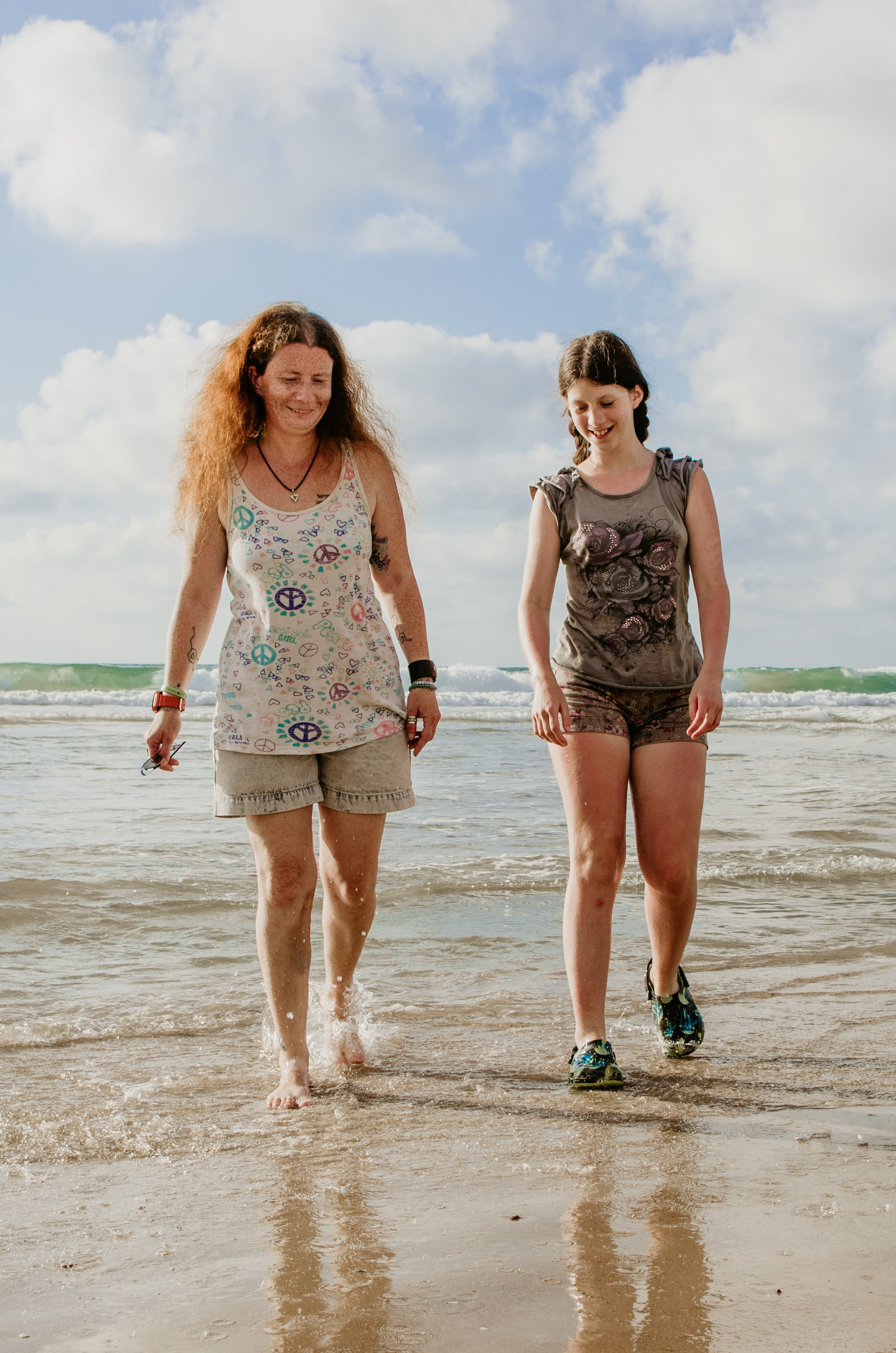 Тая и Несса. Тель-Авив. Мария Твилла