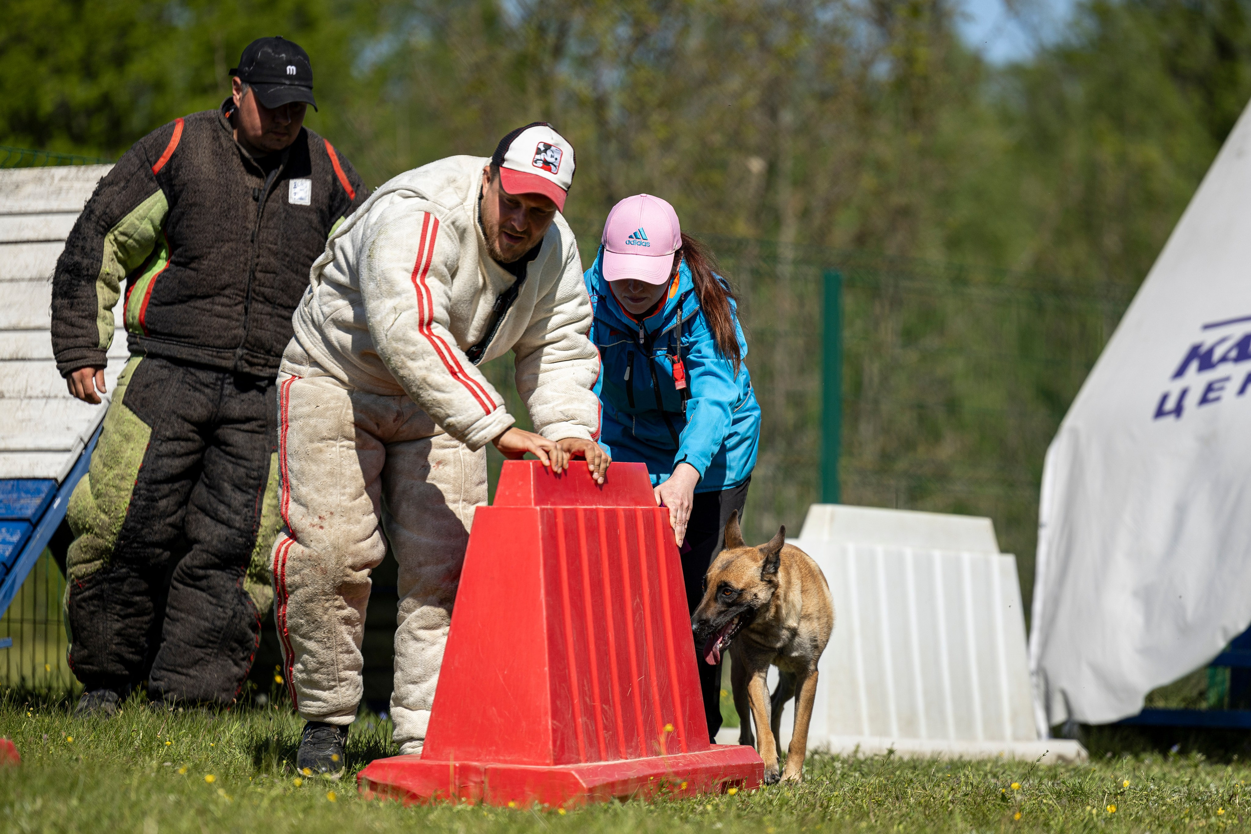 Испытания по мондьорингу в Нижнем Новгороде. Фотограф-анималист Анна Маринич