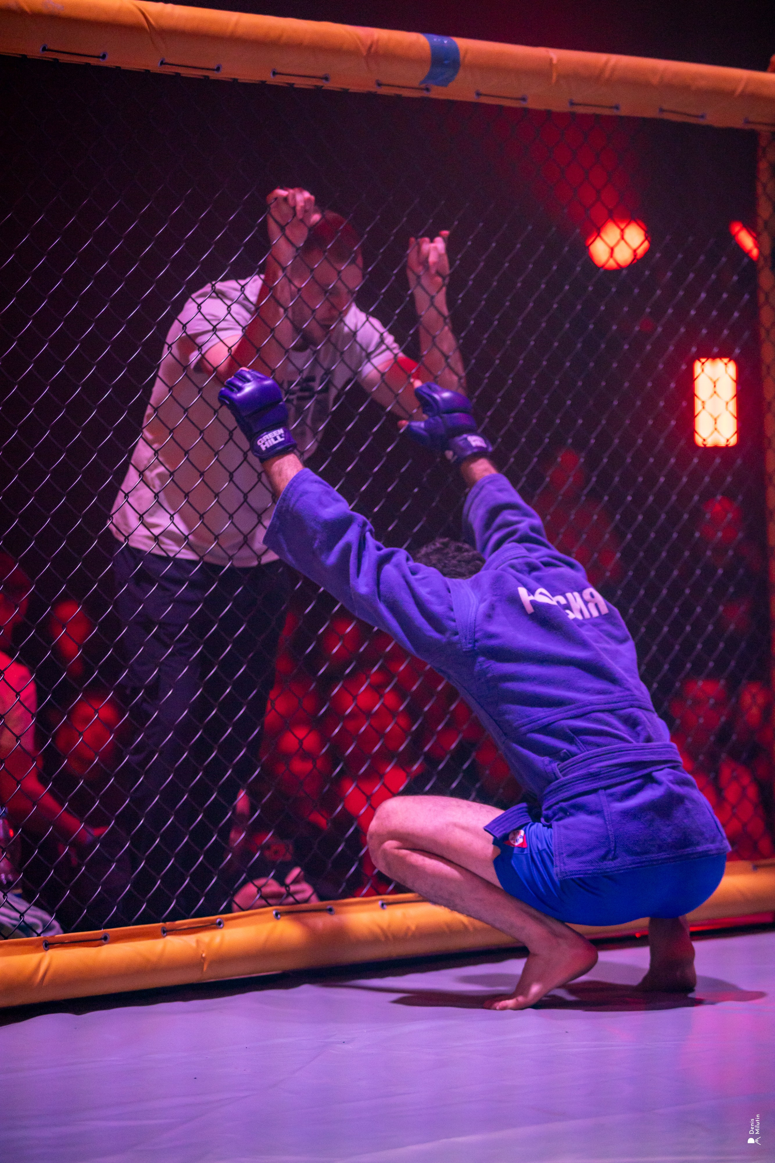 Бои в клетке «Северный Воин». Портретный фотограф Денис Милютин