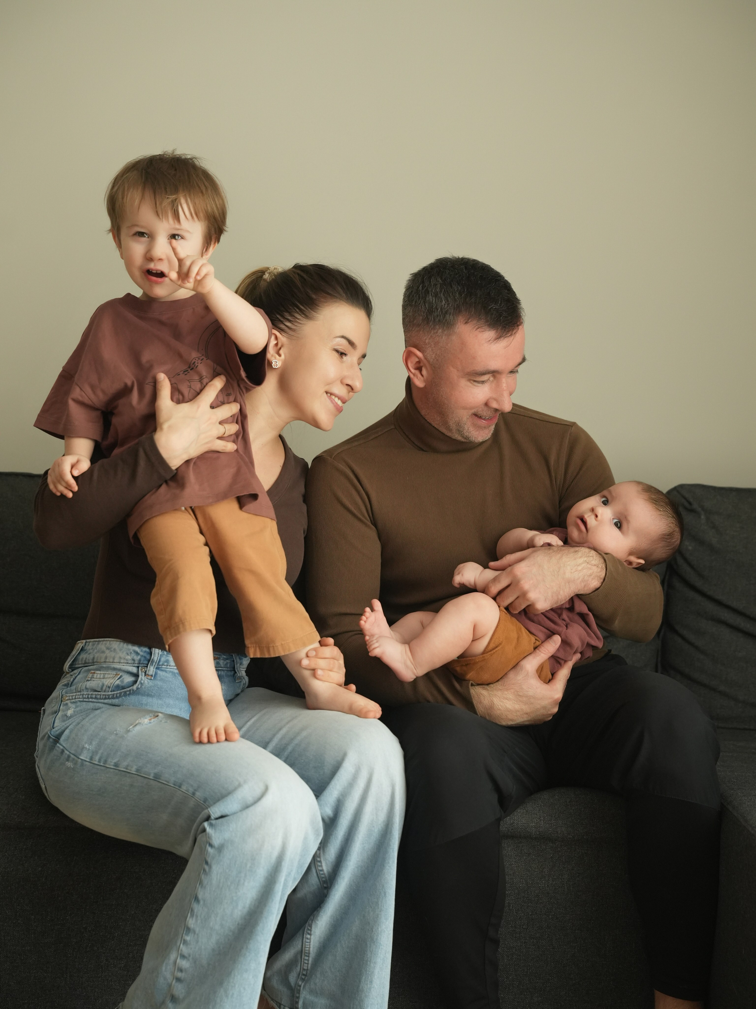 Марина, Сергей, Кирилл, Миша. Фотограф НСК-Кем-СПБ Александра Фомич