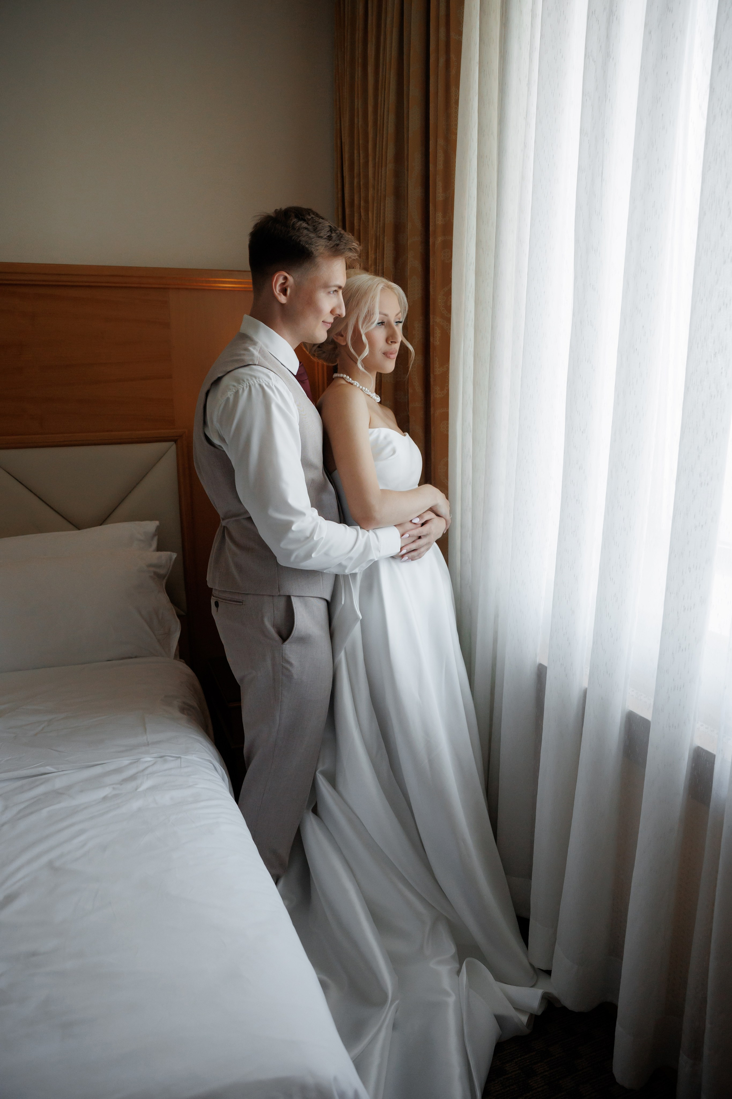 Отель «Милан», Шипиловский ЗАГС, прогулка в парке Царицыно. Свадебный и репортажный фотограф (Москва, Королев и другие)