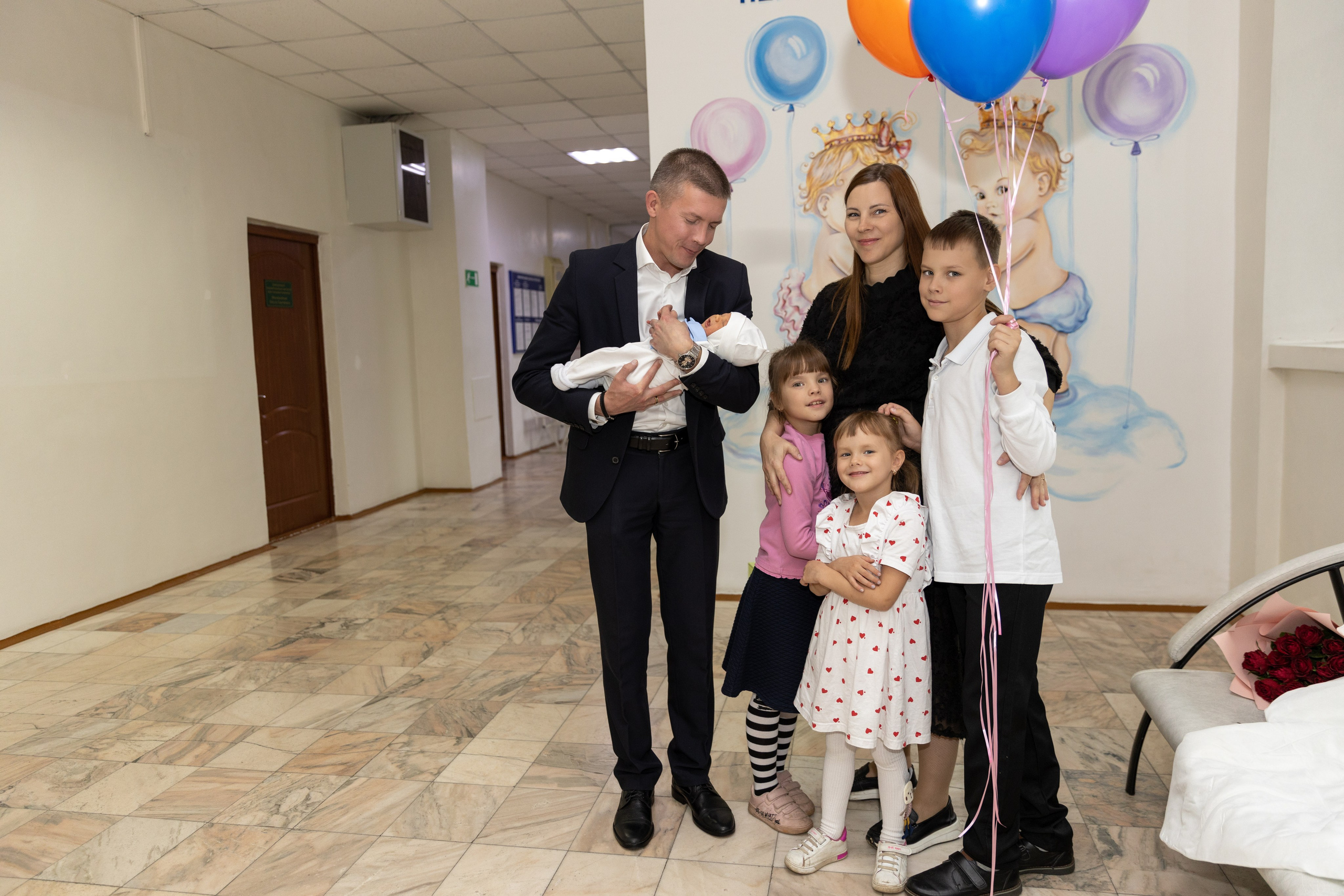 Выписка из роддома. Ирина Соломатина фотограф Чита