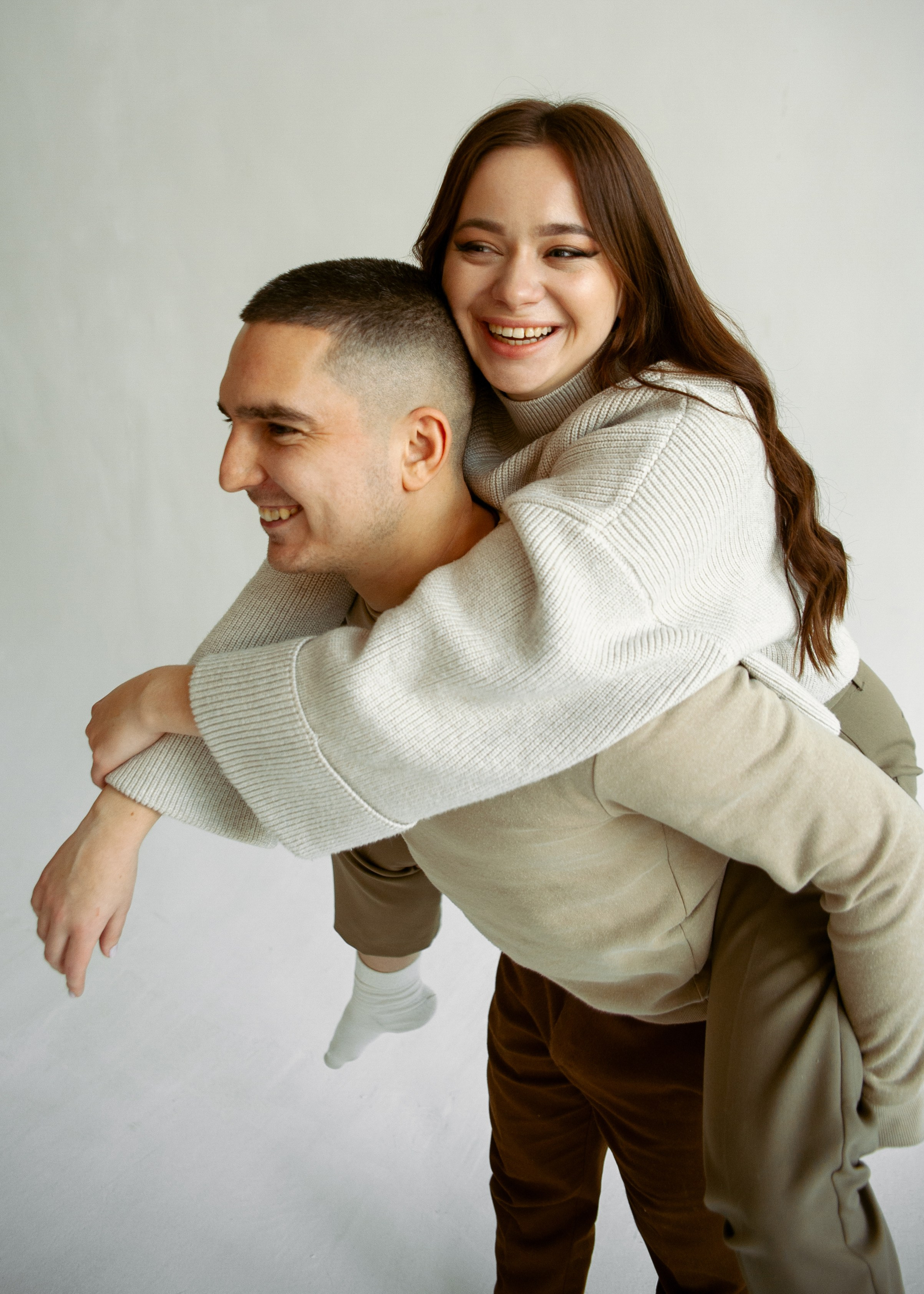 Маша+Саша, Новый Год в студии. Фотограф в Екатеринбурге Артём Зайнетдинов