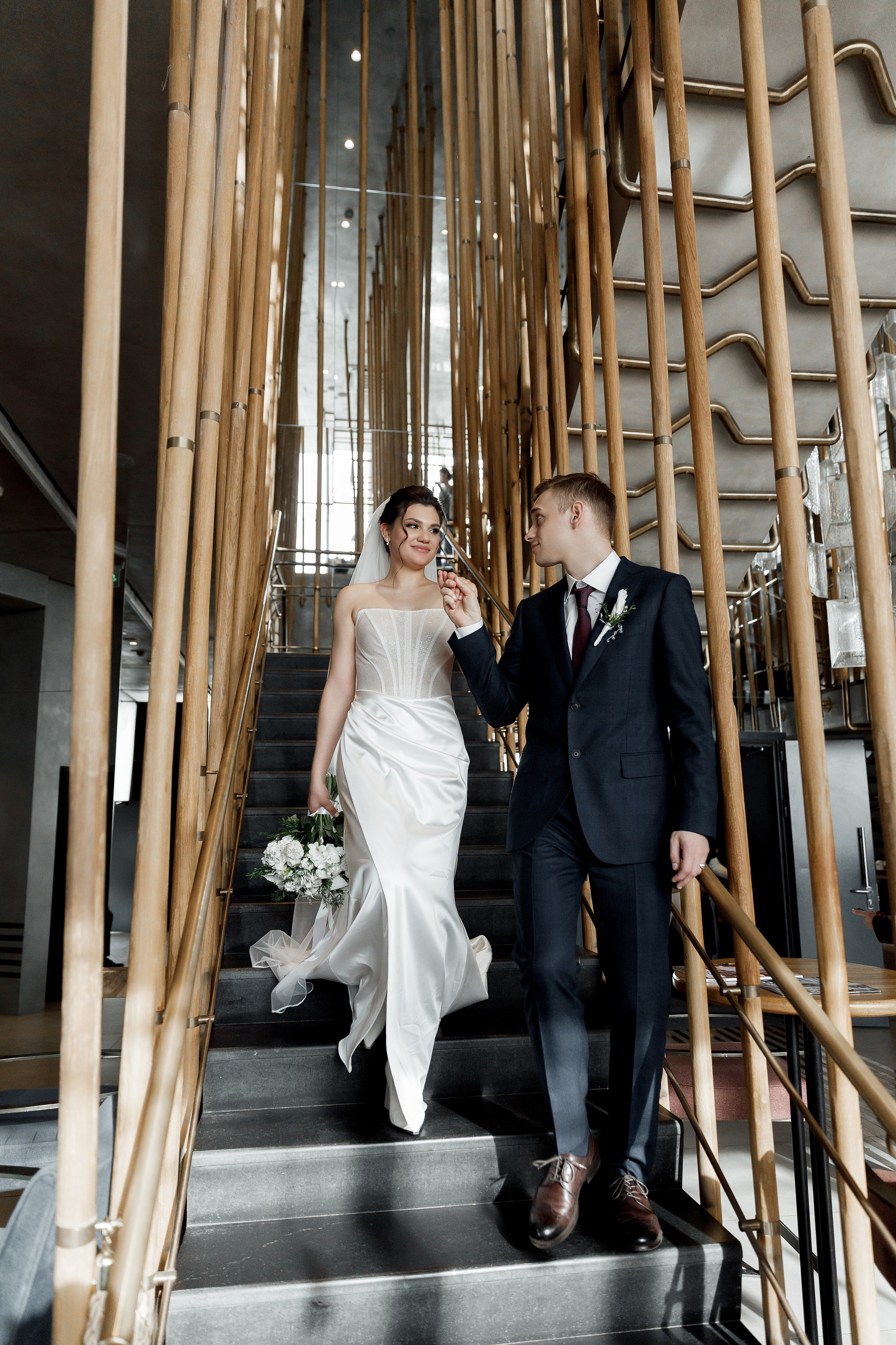 Паша&Настя (роспись Москва-сити Birds). Фотограф в Москве Юлия Хамзина