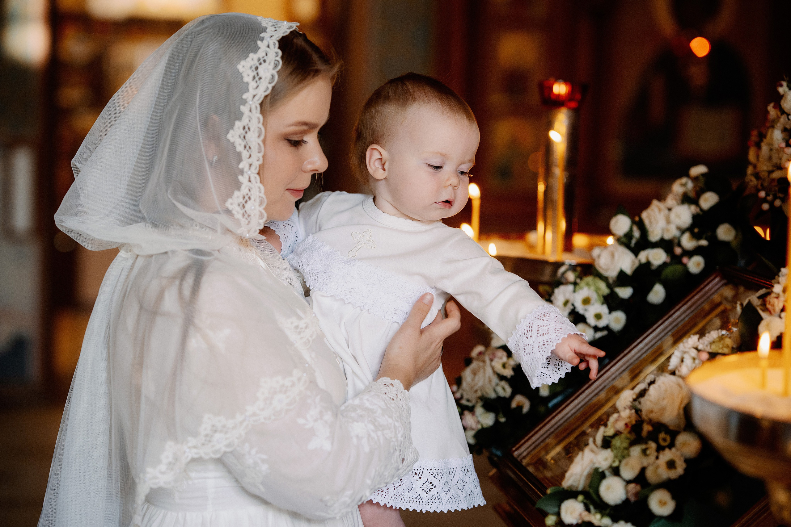 Крещение Красимиры. Фотограф на Крещение и Венчание в Красноярске Рамазанова Юлия