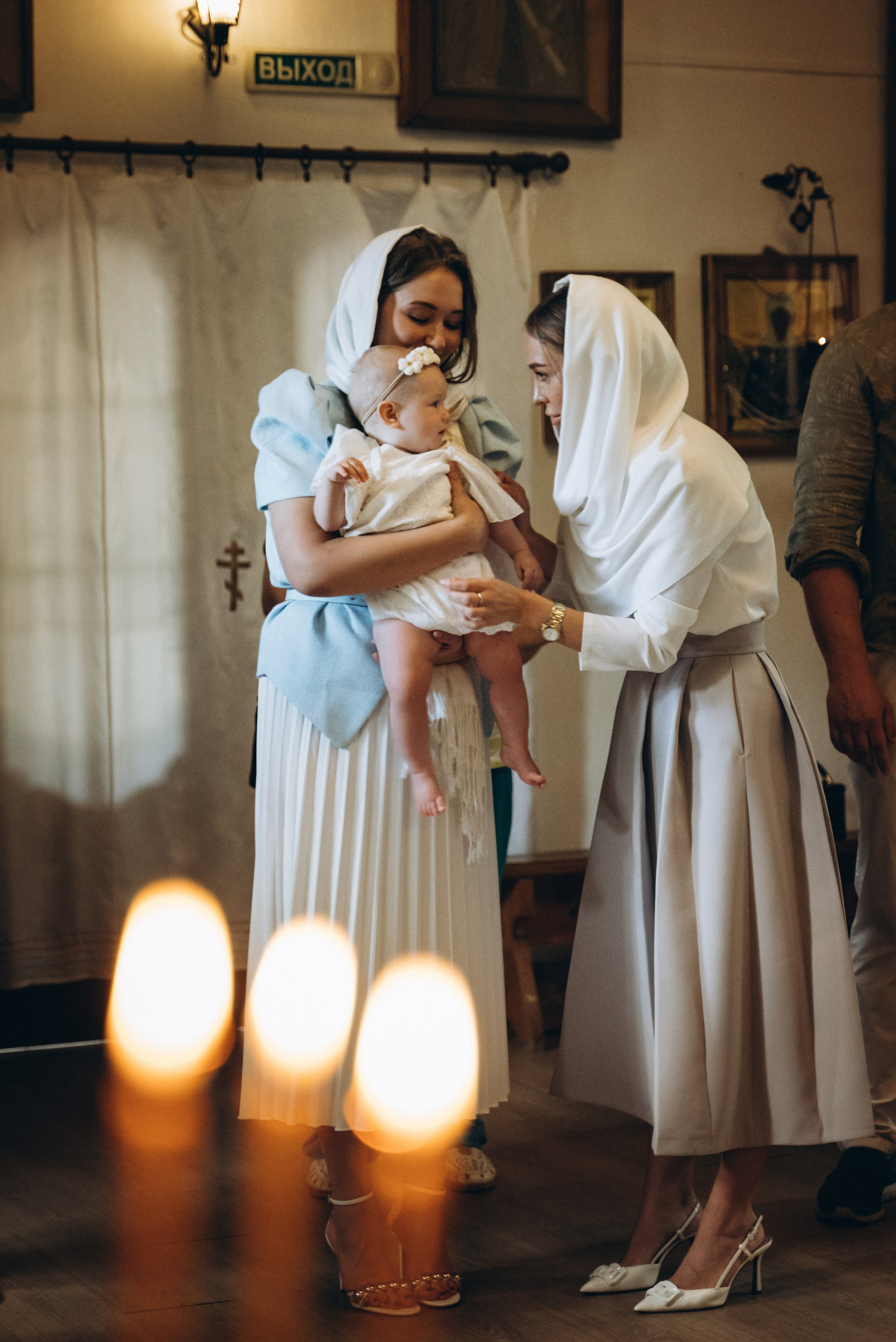 Крещение Есении. Семейный фотограф в Минске Дарья Дреко
